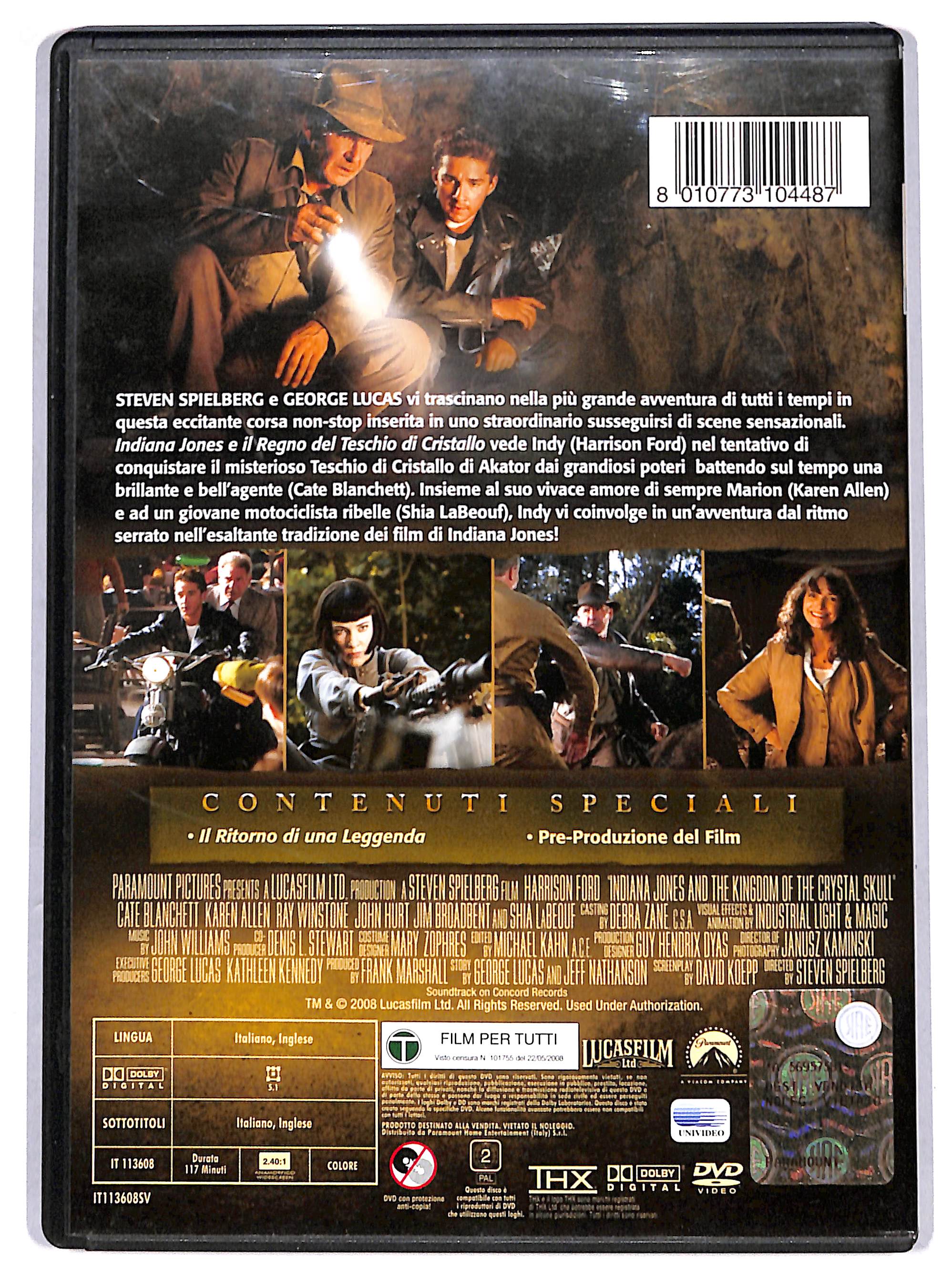 EBOND indiana jones DVD DB754711 - Image 2