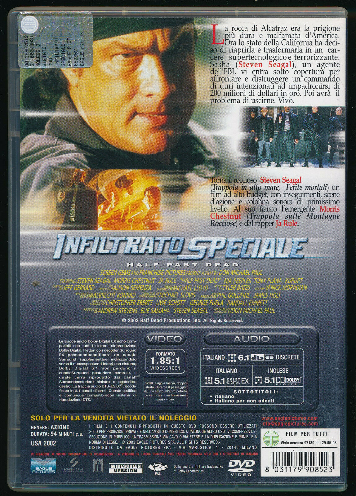 EBOND Infiltrato Speciale DVD DB766819 - Image 2