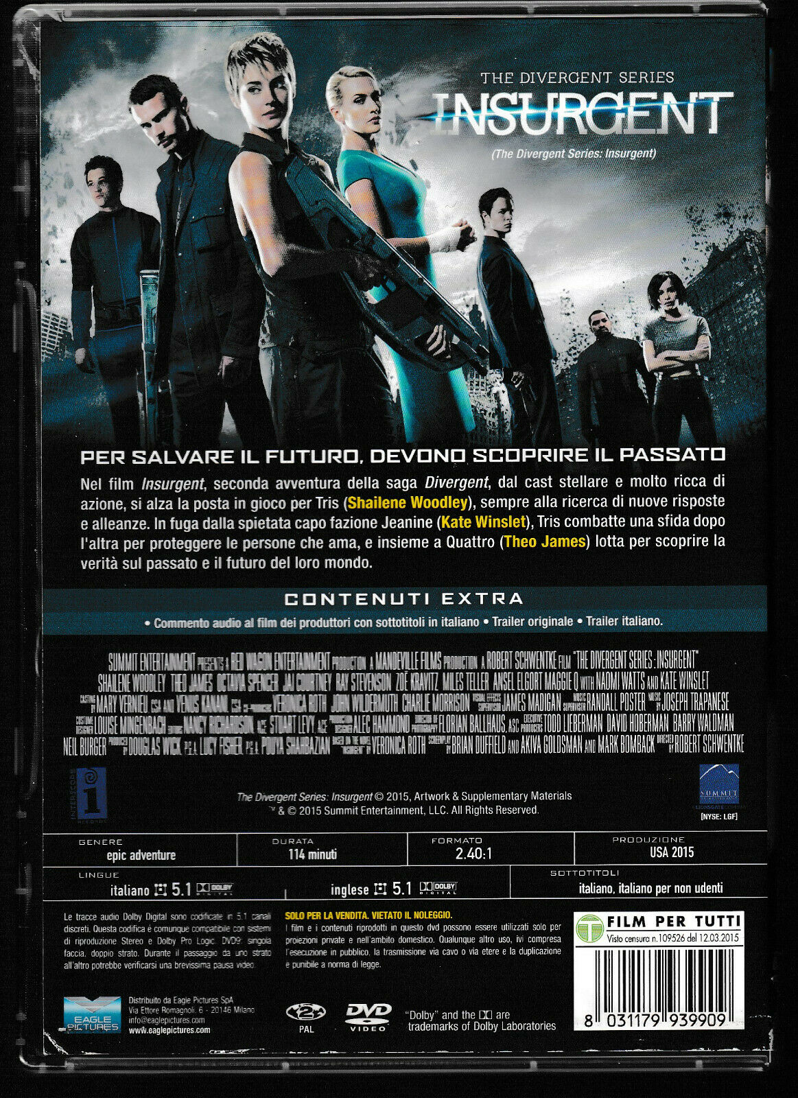 EBOND Insurgent DVD DB732631 - Image 2