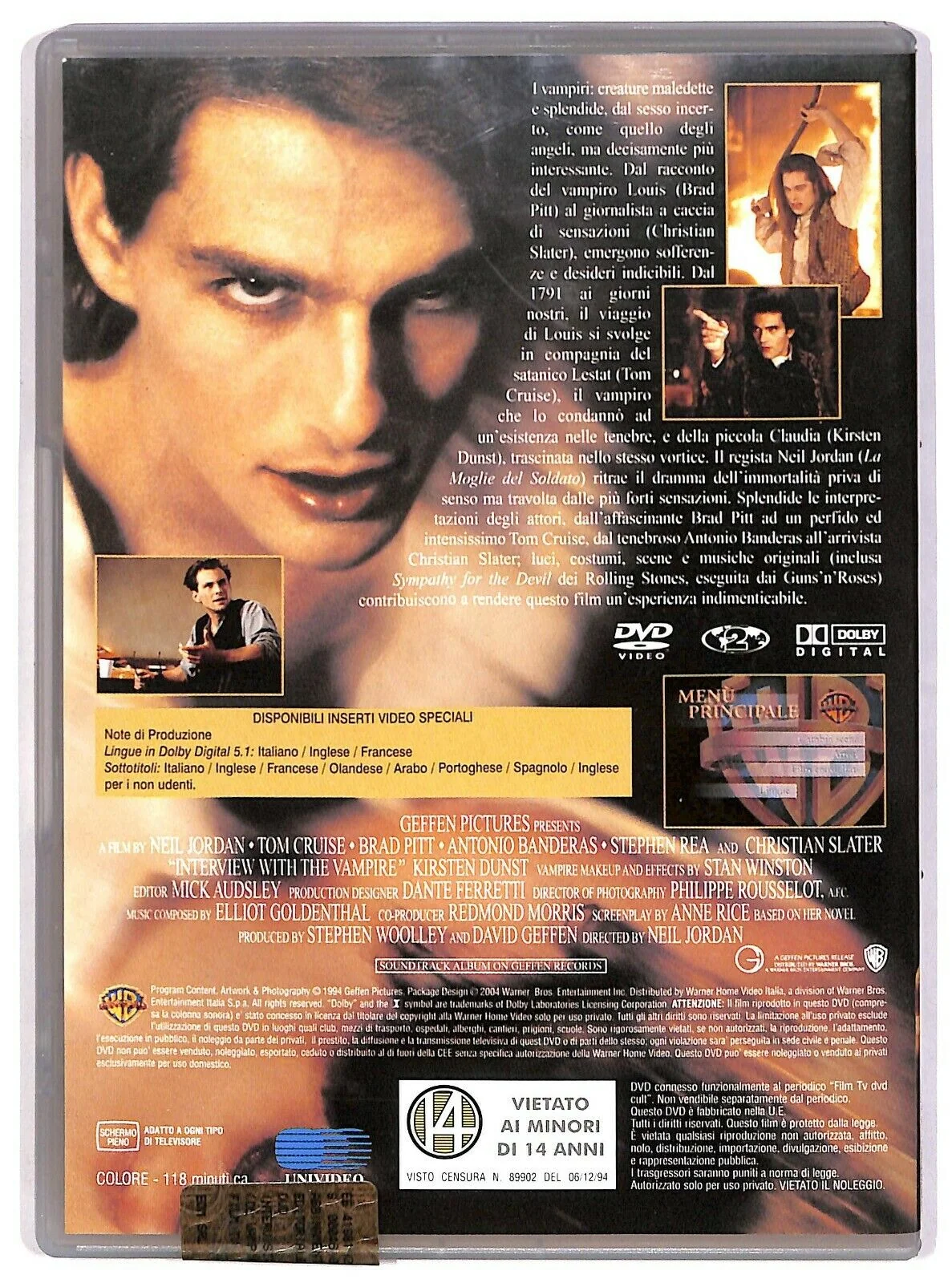 EBOND Intervista Col Vampiro Con Tom Cruice DVD DB613606 - Image 2