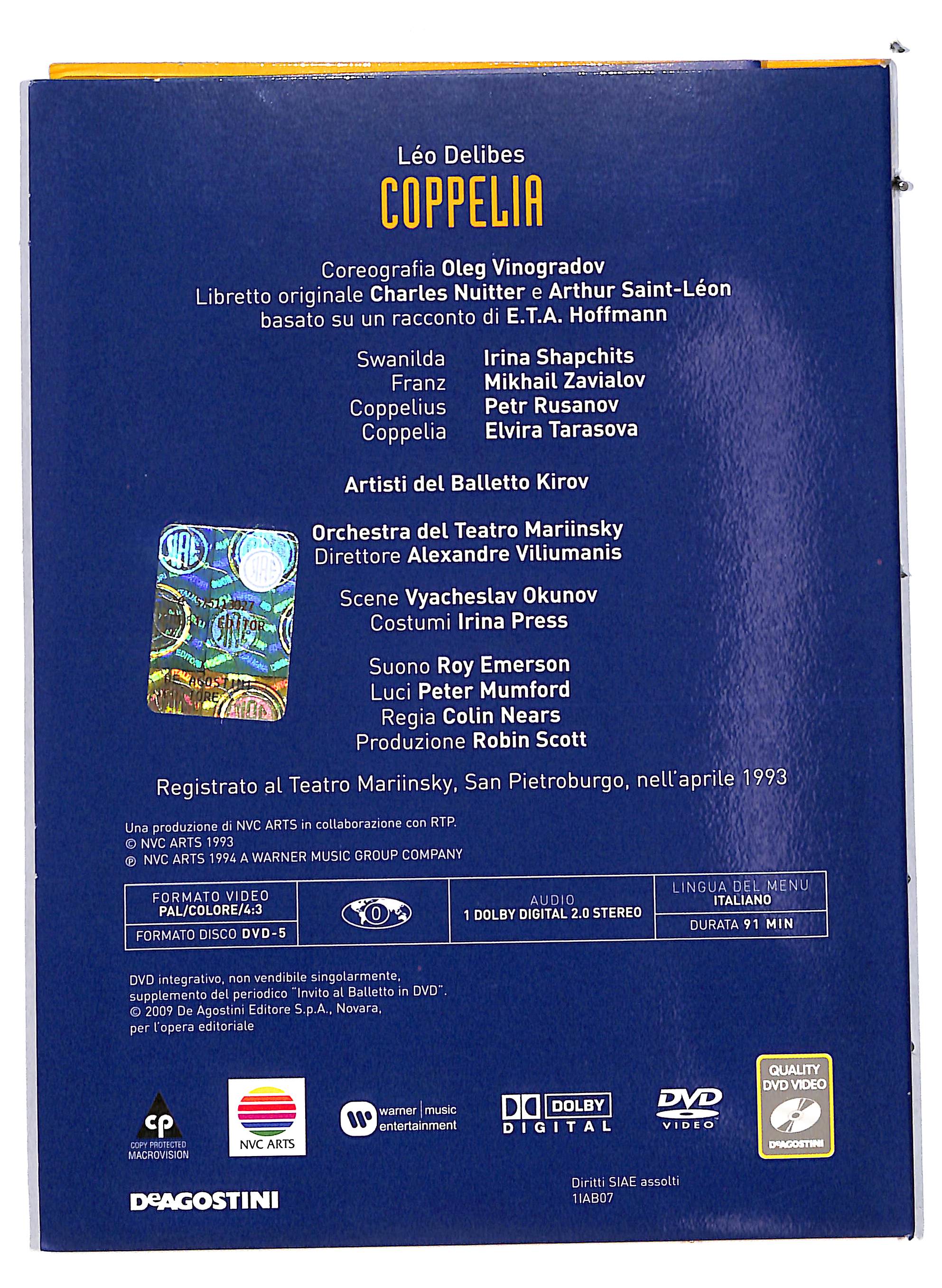 EBOND Invito al balletto in Coppelia vol 7 EDITORIALE DVD DB729936 - Image 2