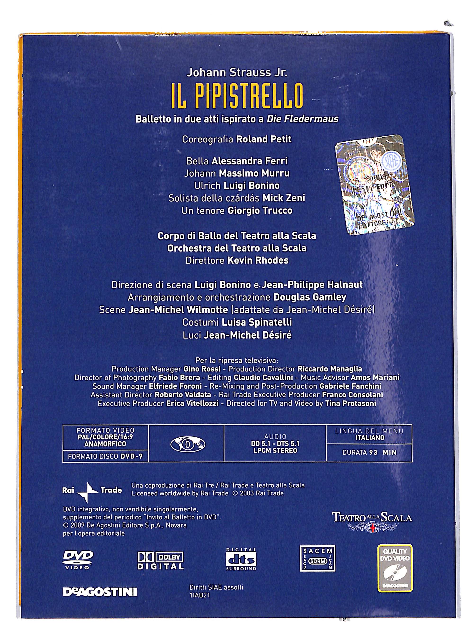 EBOND Invito al balletto in Il pipistrello vol.21 EDITORIALE DVD DB729929 - Image 2
