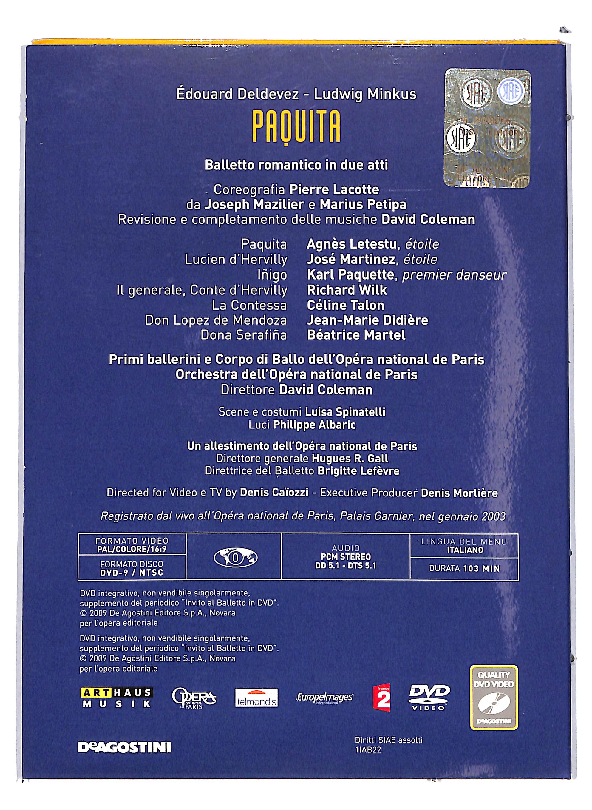 EBOND Invito al balletto in Paquita vol.22 EDITORIALE DVD DB729928 - Image 2