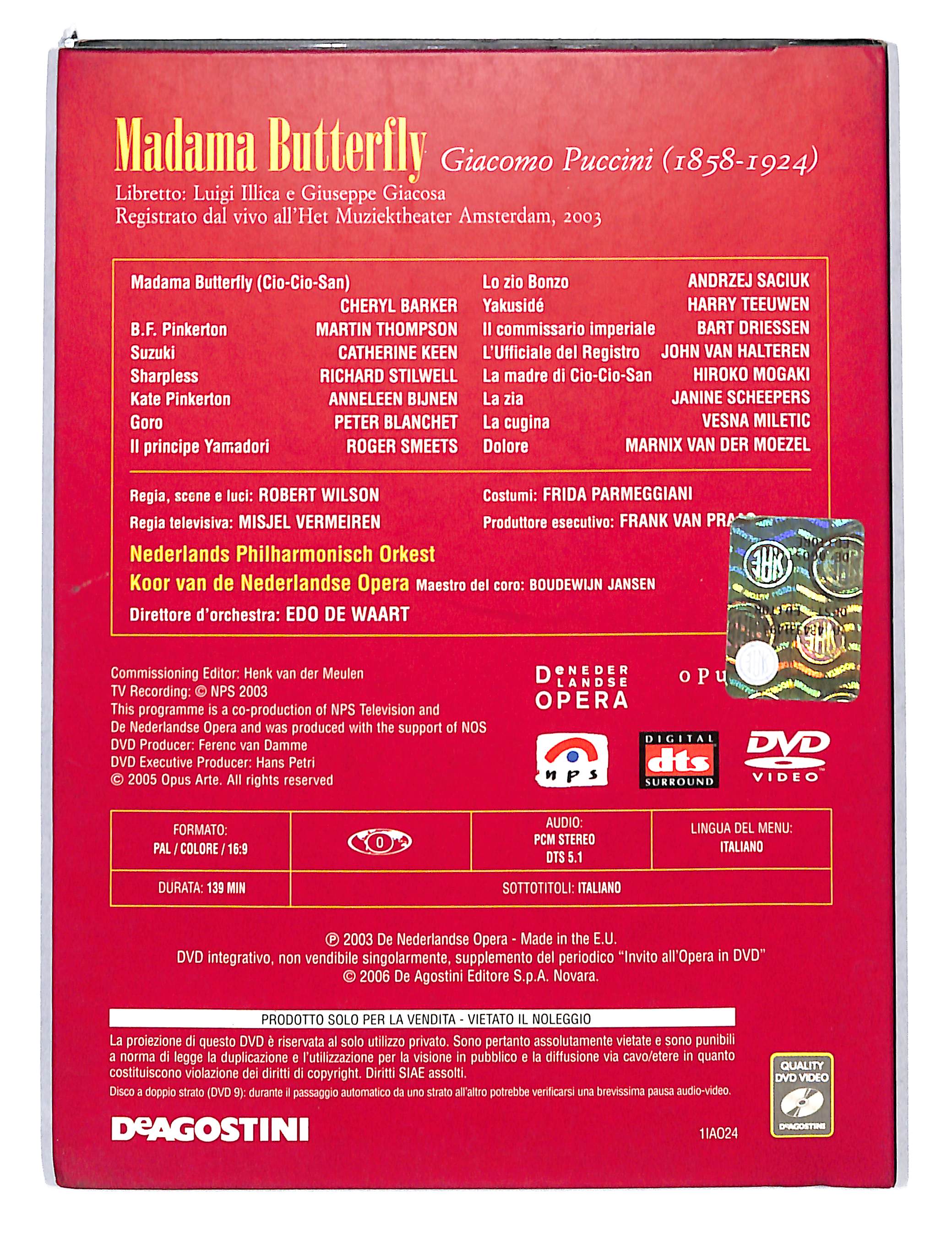 EBOND Invito all'Opera vol.24 Madama Butterly EDITORIALE DVD DB753810 - Image 2