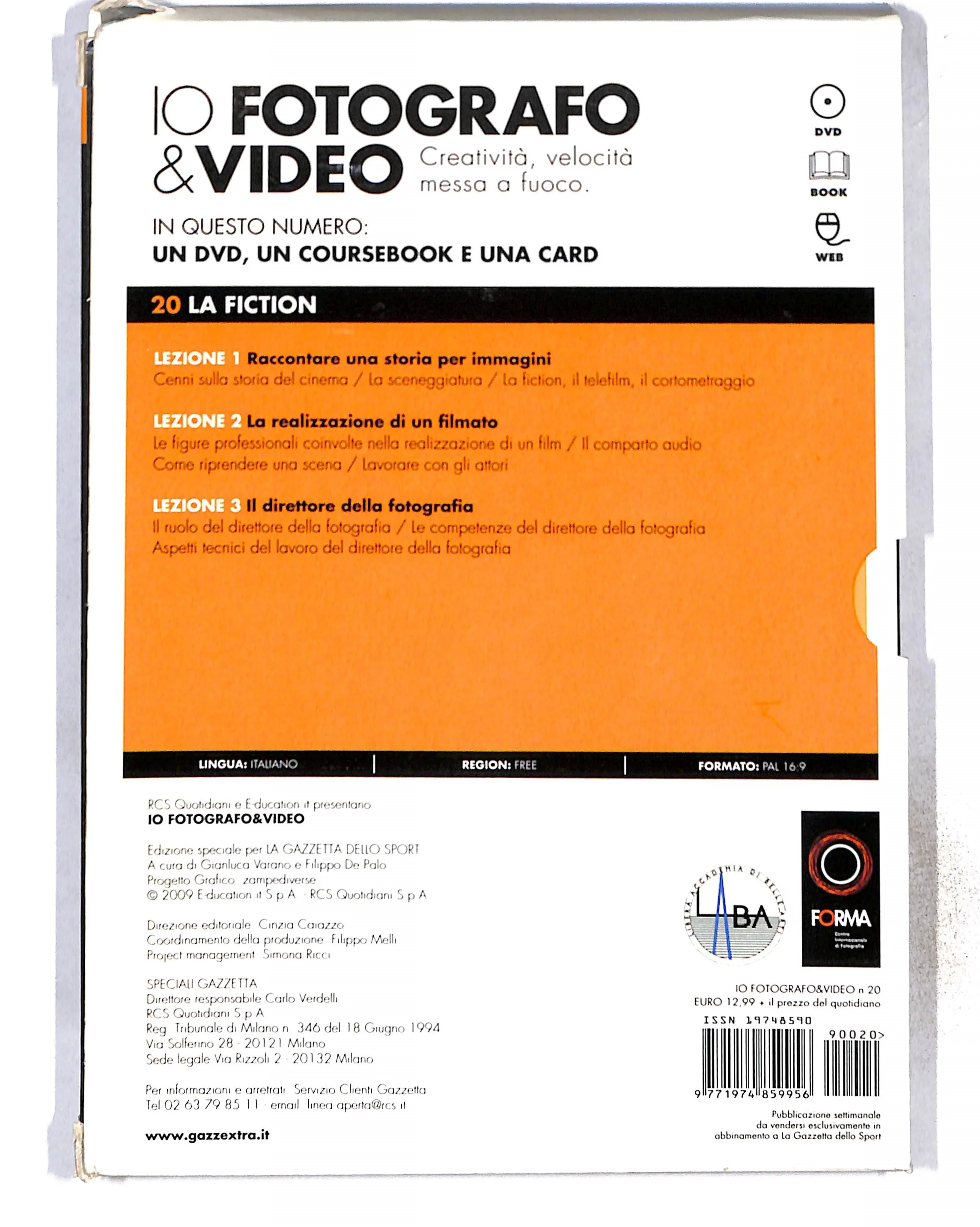 EBOND Io Fotografo e Video vol.20 la fiction + libro DVD DB772865 - Image 2