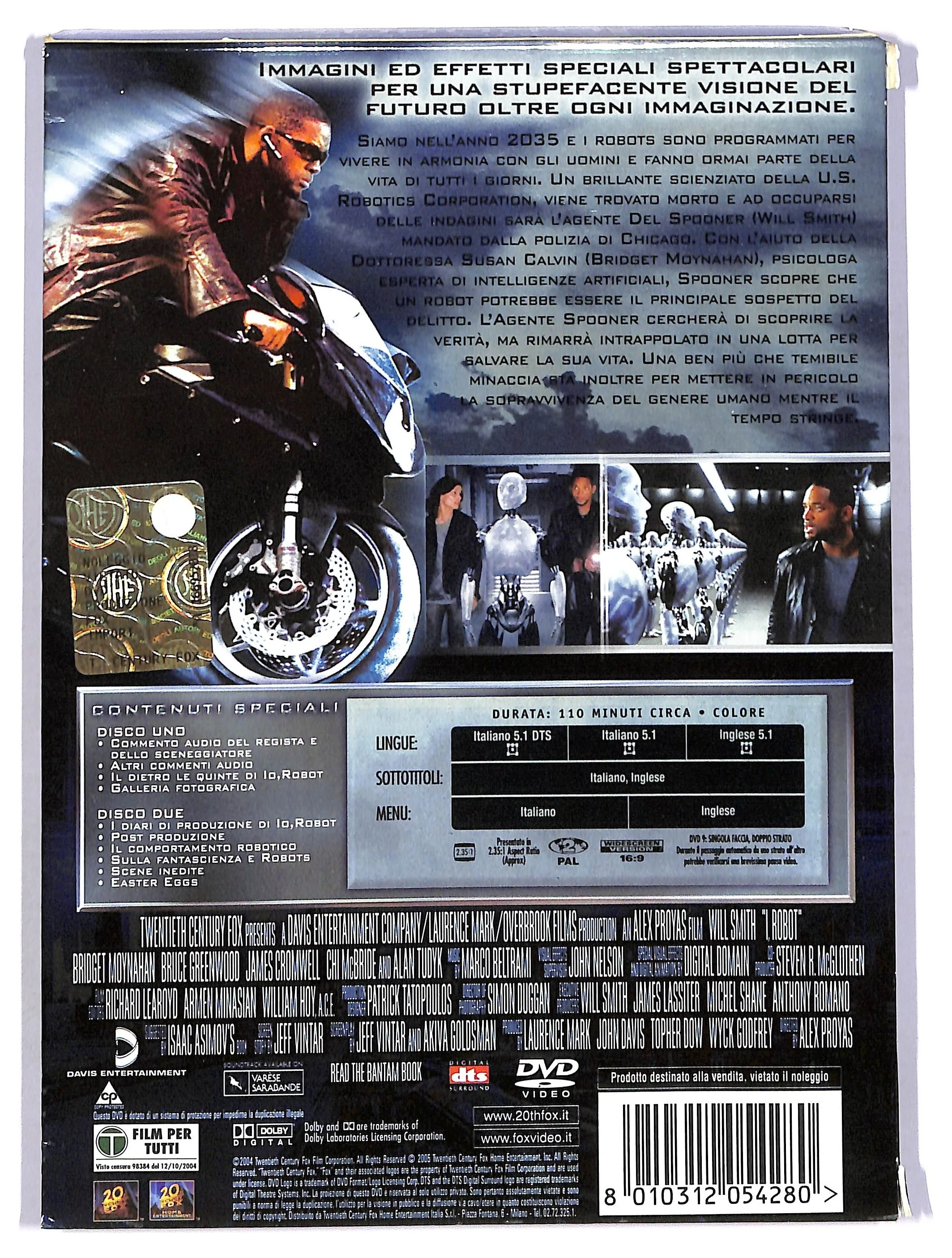 EBOND Io, Robot SPECIAL EDITION SLIPCASE DVD DB758653 - Image 2