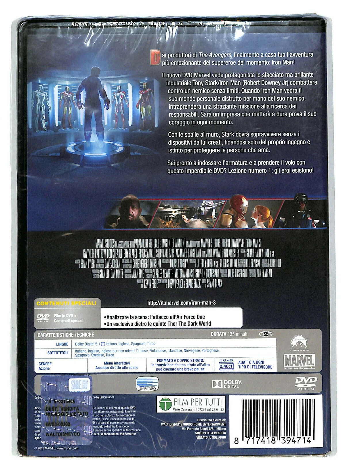 EBOND Iron Man 3 DVD DB724803 - Image 2
