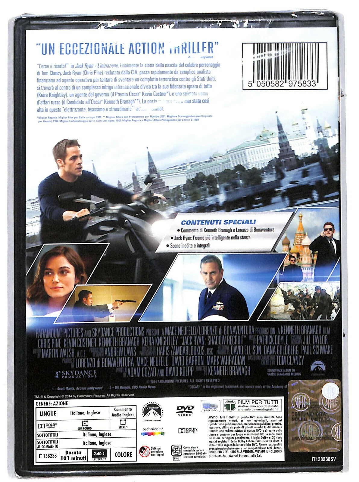 EBOND Jack Ryan - L'iniziazione DVD DB721102 - Image 2