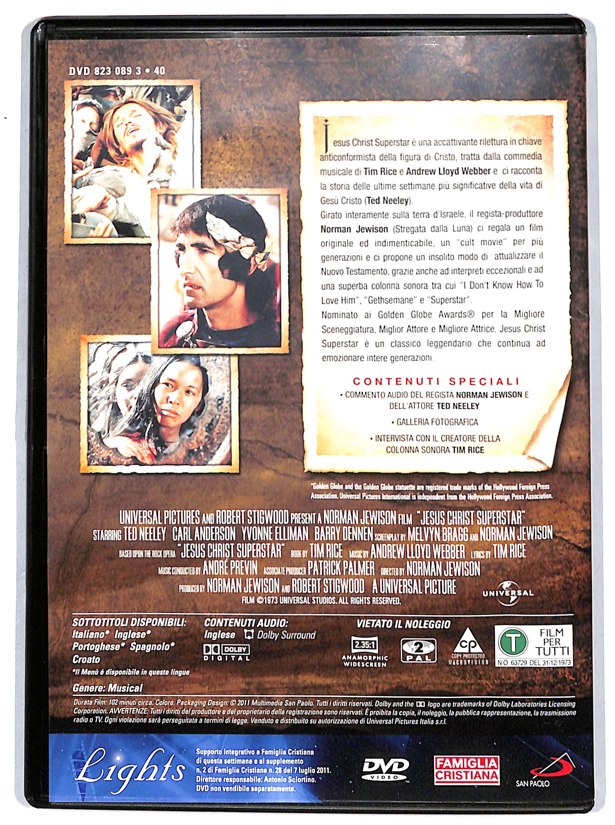 EBOND Jesus Christ Superstar EDITORIALE DVD DB708815 - Image 2