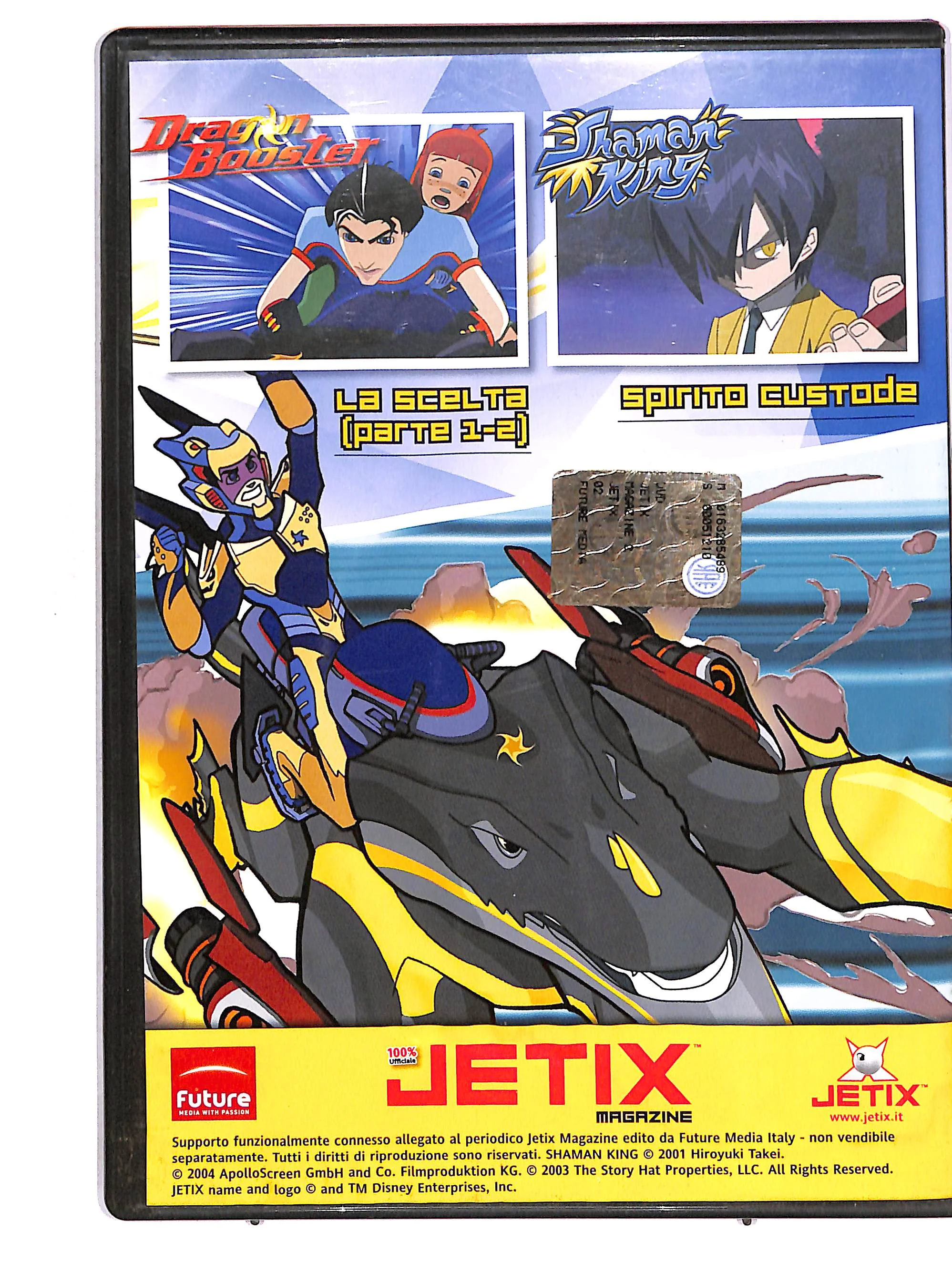 EBOND Jetix Magazin Vol 2 Shaman King + Dragon booster EDITORIALE DVD DB741804 - Image 2