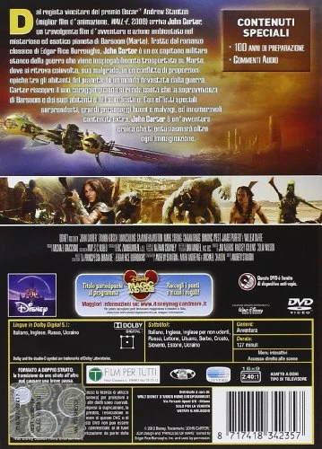 EBOND John Carter DVD DB748342 - Image 2