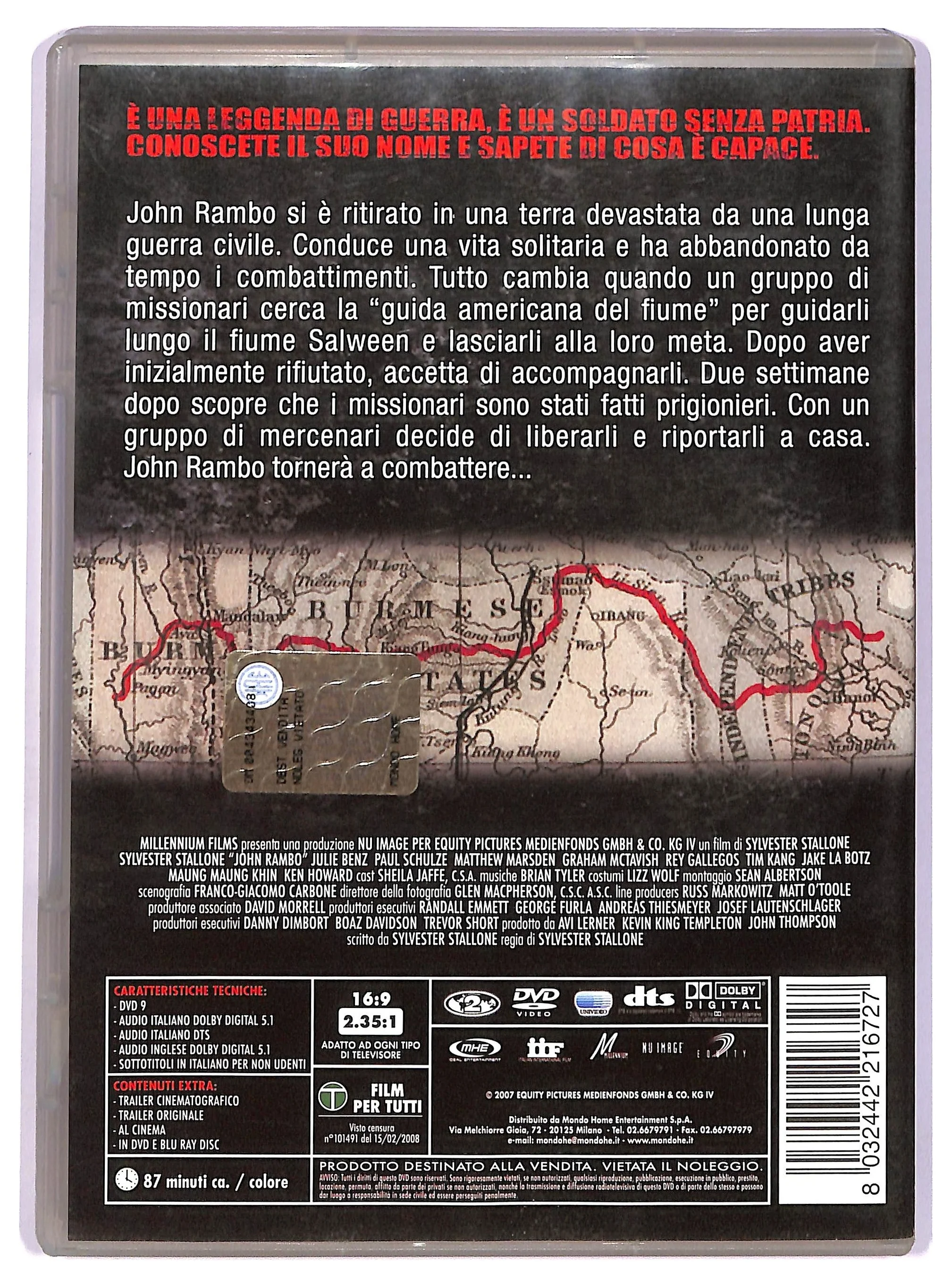 EBOND John Rambo NOLEGGIO DVD DB749244 - Image 2