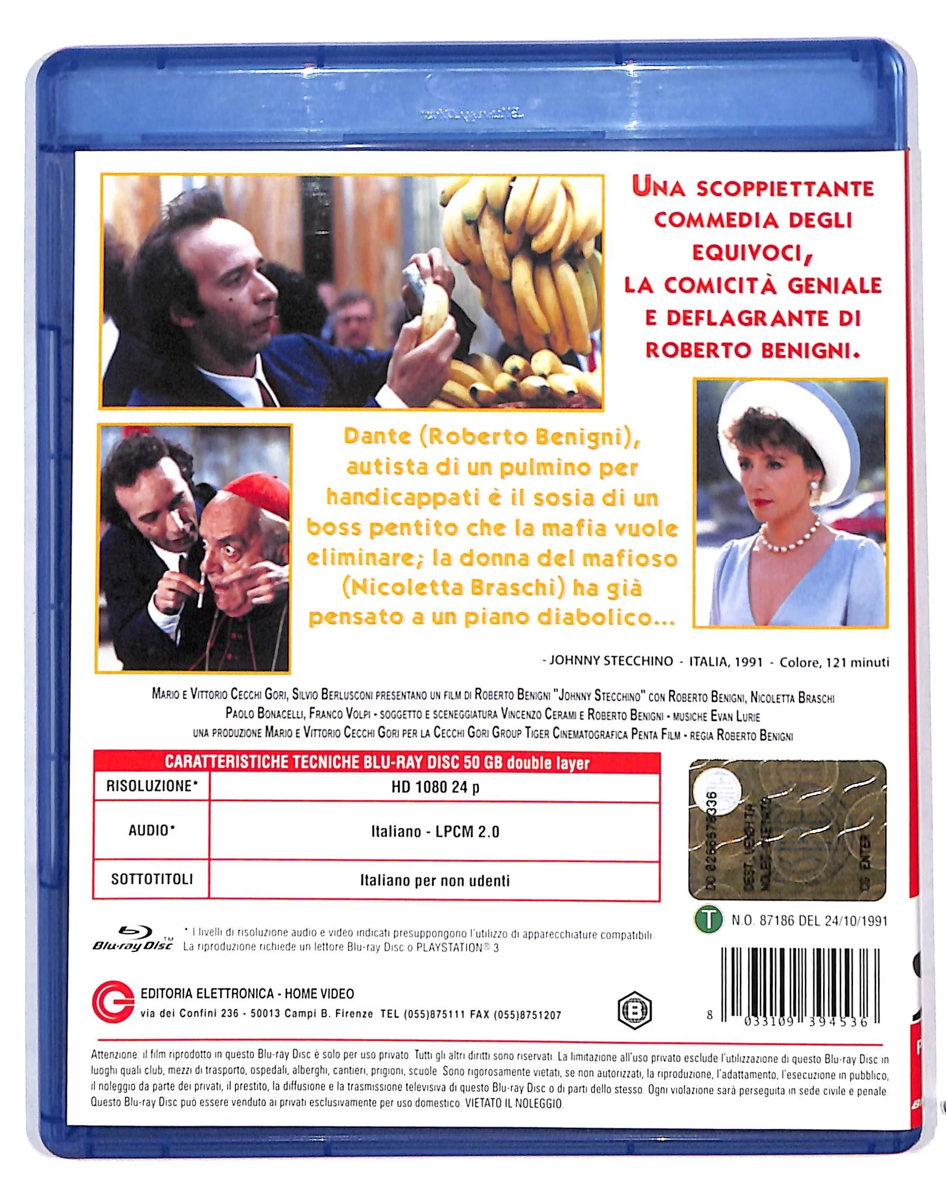 EBOND Johnny Stecchino BLURAY BLURAY DB713273 - Image 2