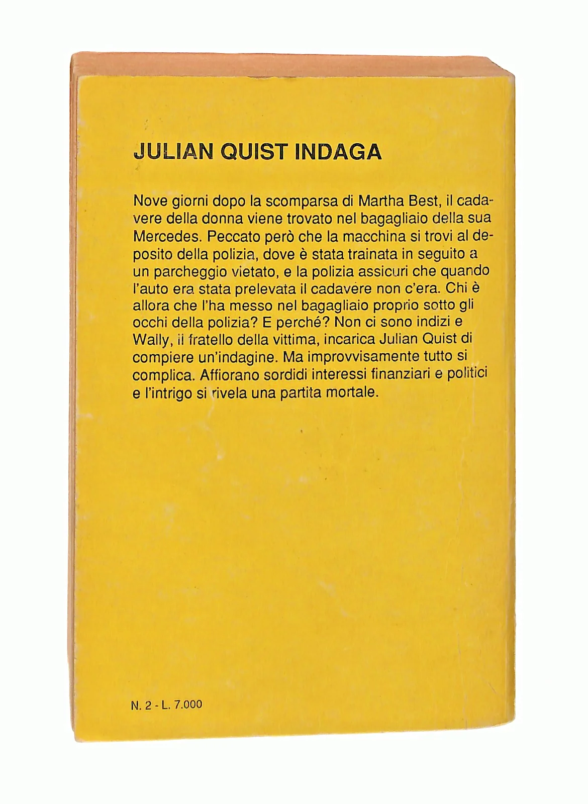 EBOND Julian Quist Indaga H Pentecost Le Grandi Firme Del Giallo Libro LI047137 - Image 2