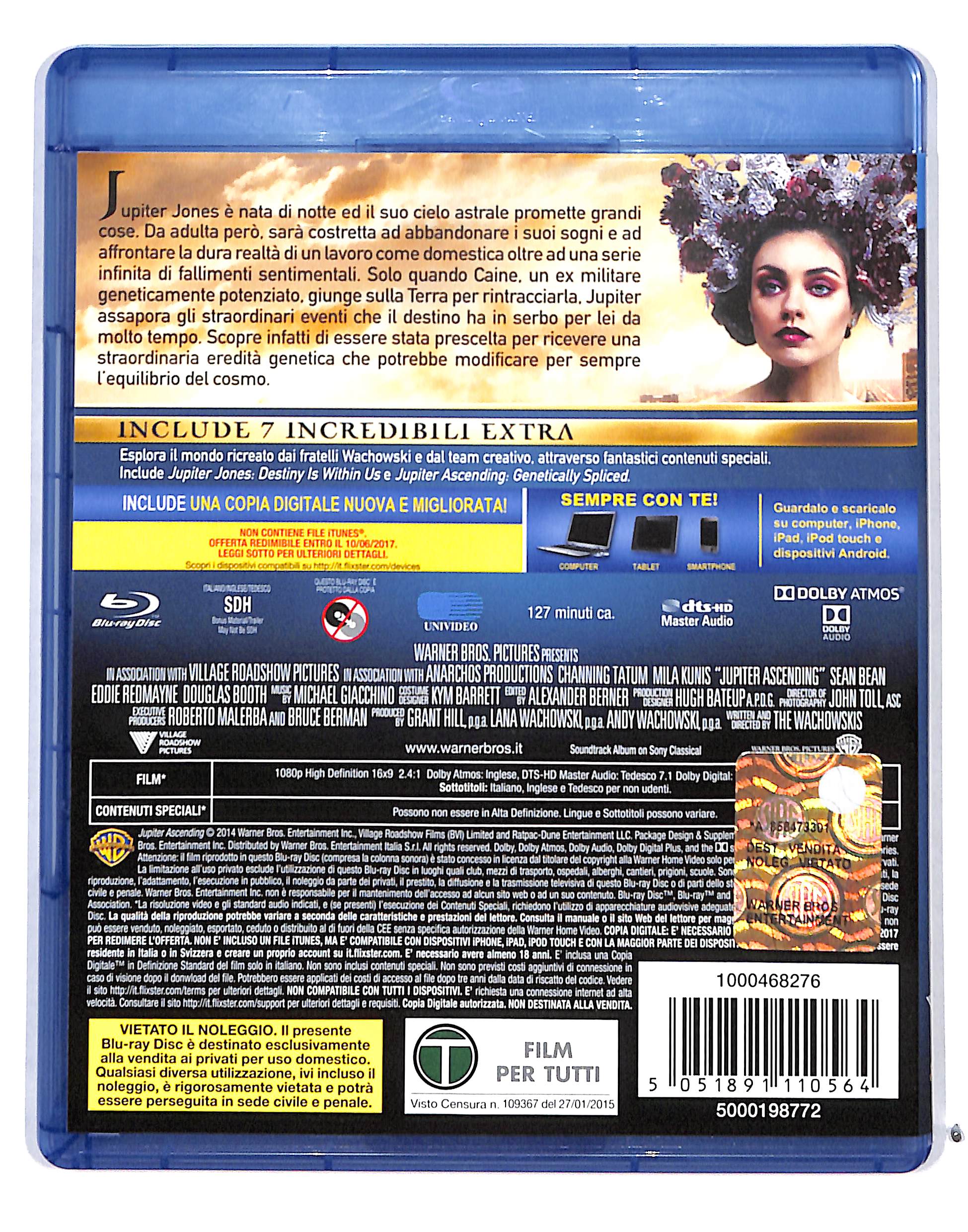 EBOND Jupiter - Il Destino Dell'universo BLURAY + Copia Digitale BLURAY DB689240 - Image 2