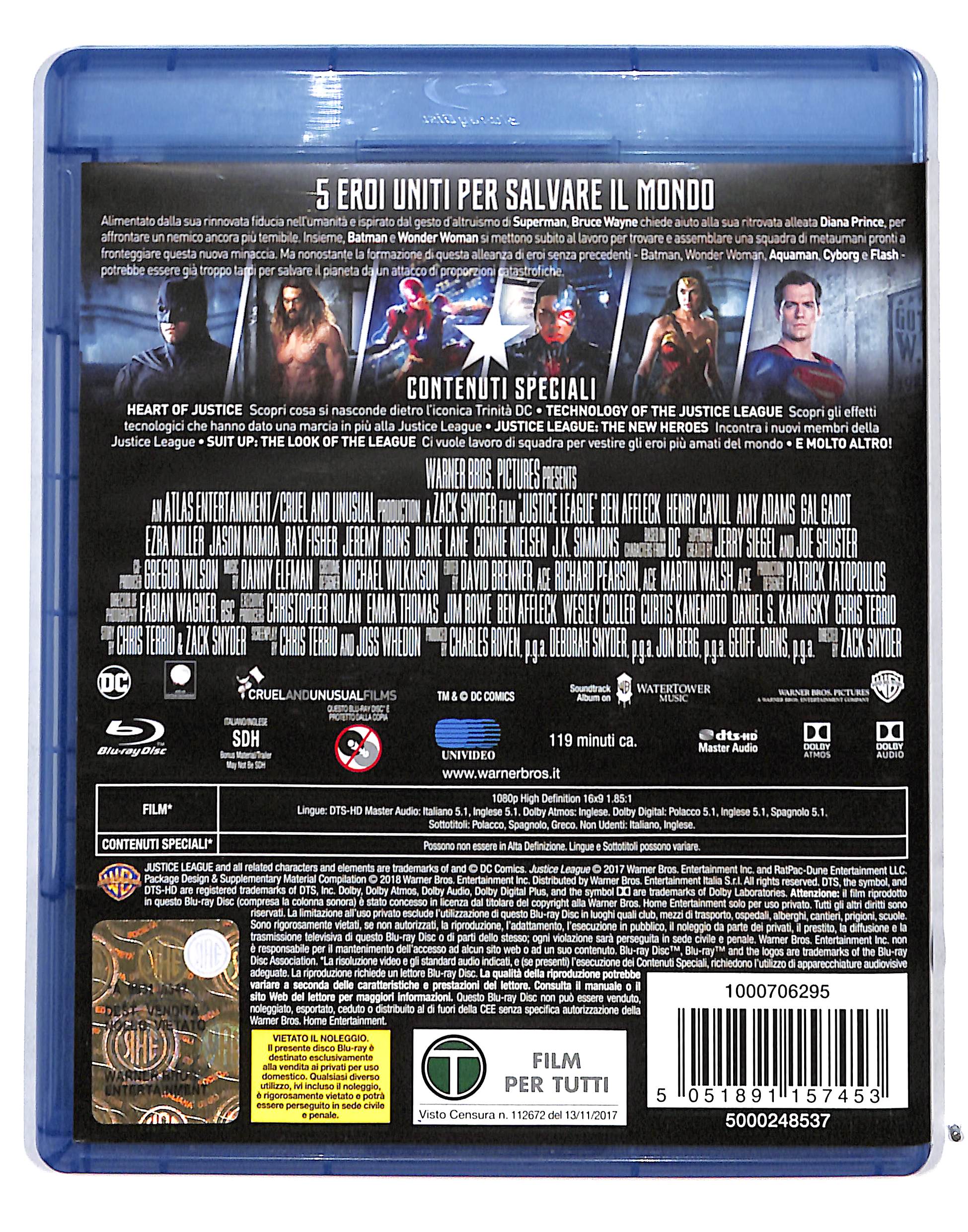 EBOND Justice league BLURAY BLURAY DB689755 - Image 2