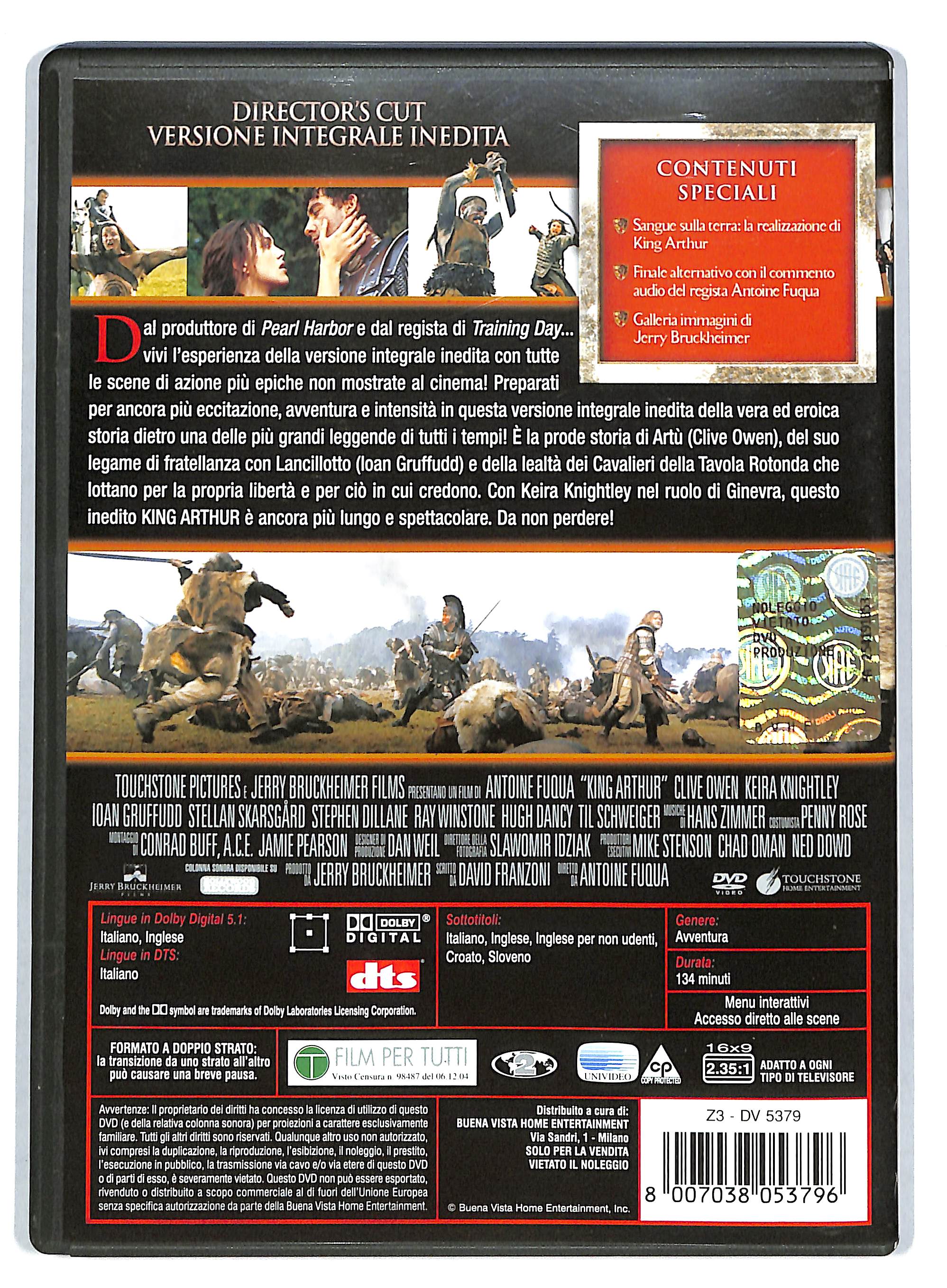 EBOND King Arthur DVD DB741640 - Image 2