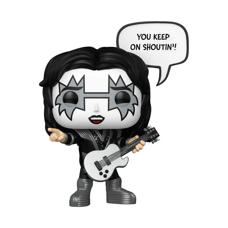 KISS POP! SAYINGS VINYL FIGURE THE SPACEMAN(R&R ALL NIGHT) 9 CM