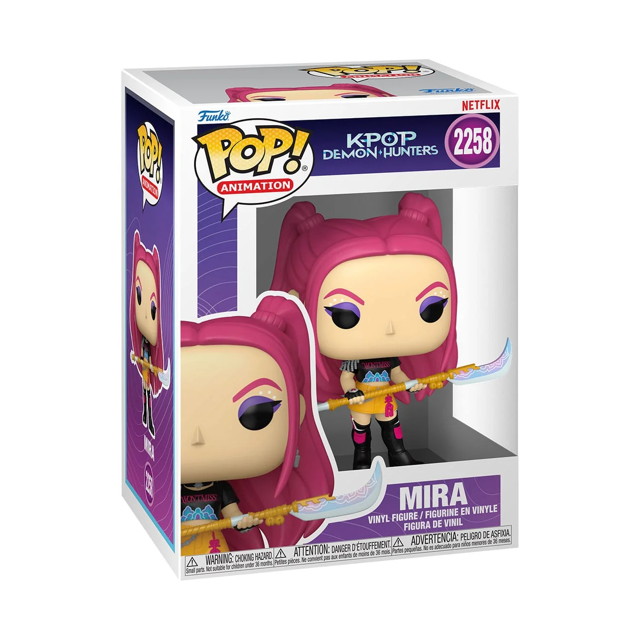 KPop Demon Hunters POP! Animation Vinyl Figure Mirai 9 cm - Image 2