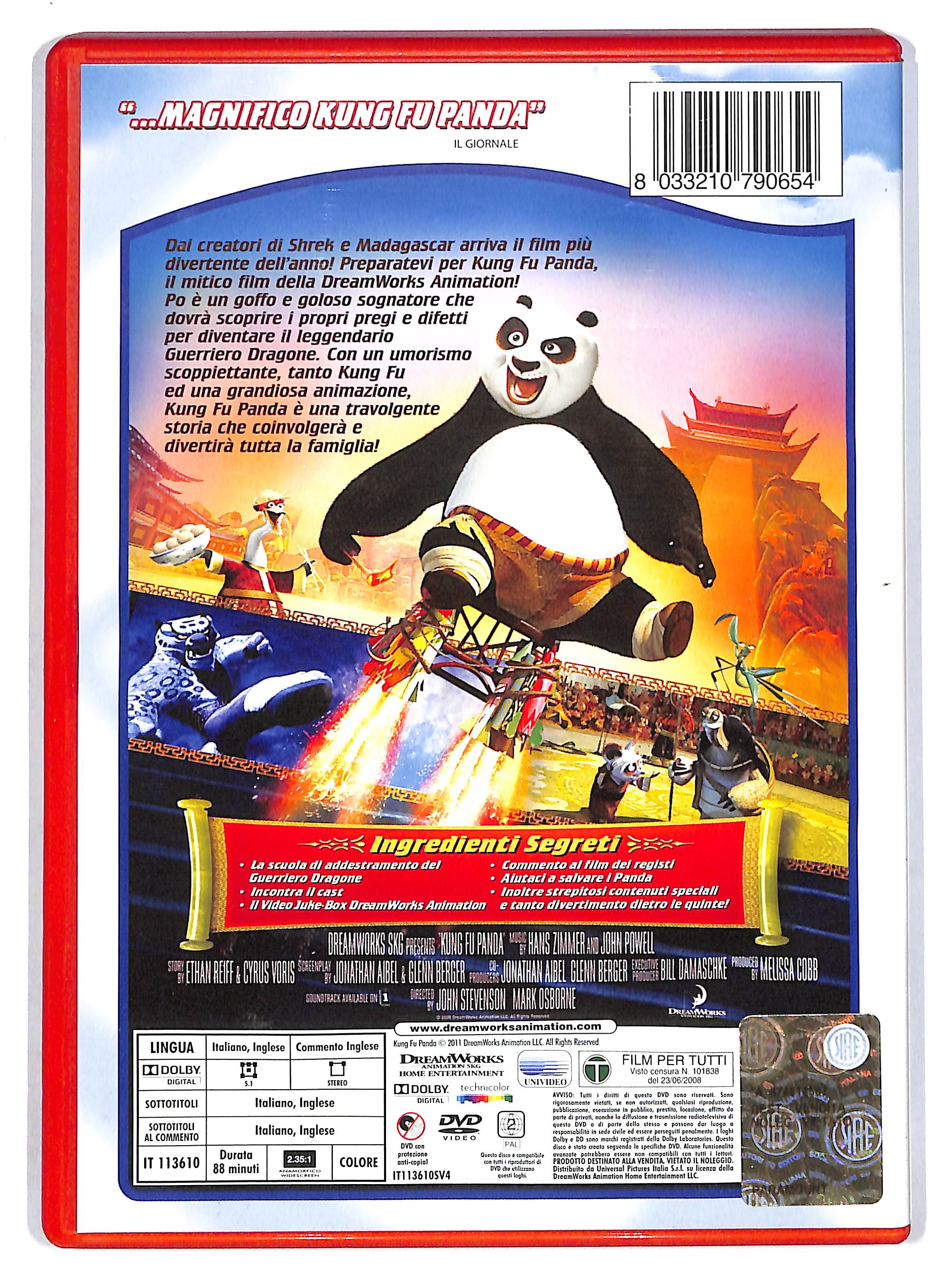 EBOND Kung Fu Panda DVD DB613605 - Image 2