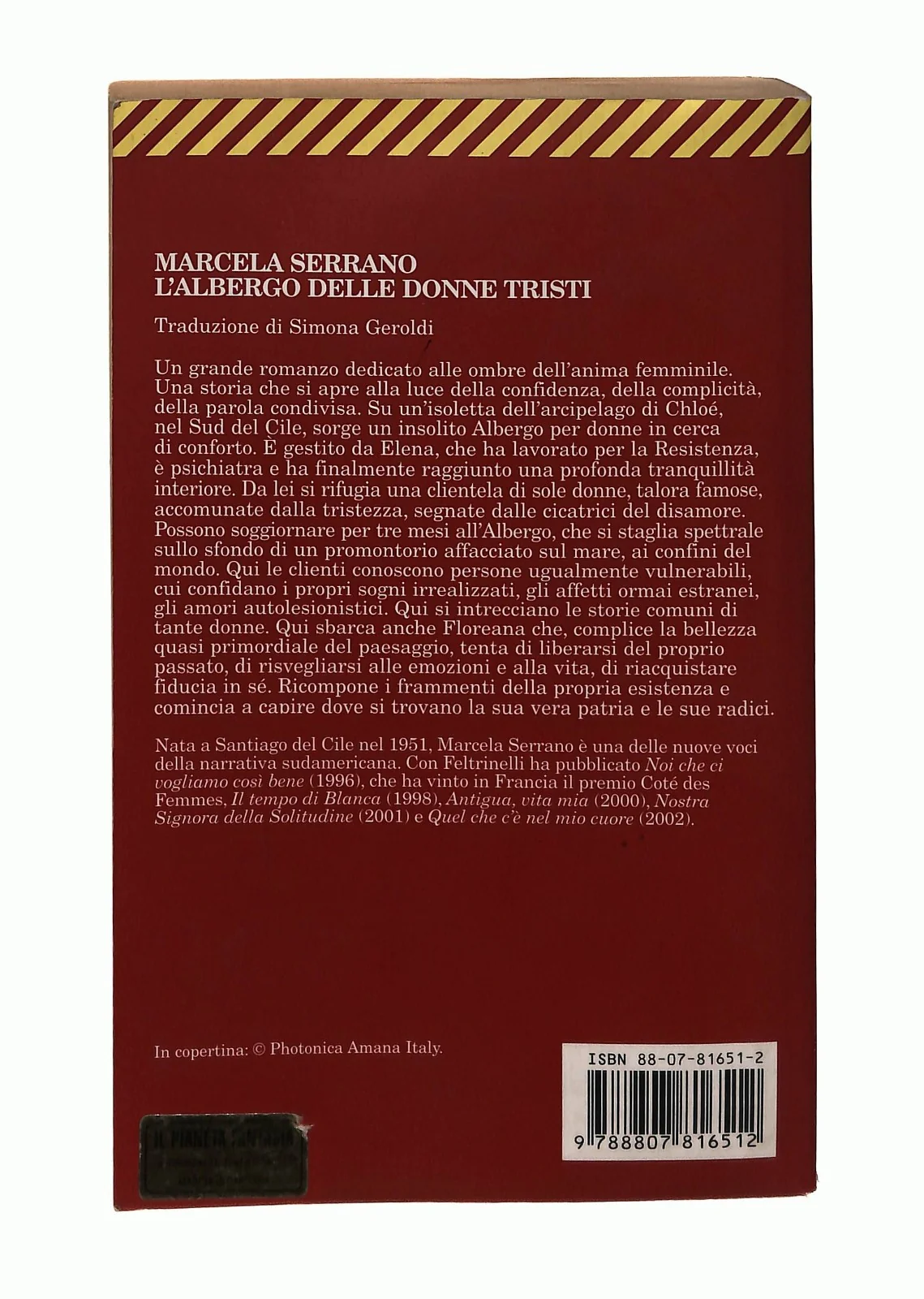 EBOND L Albergo Delle Donne Tristi Marcela Serrano Feltrinelli Libro LI049536 - Image 2