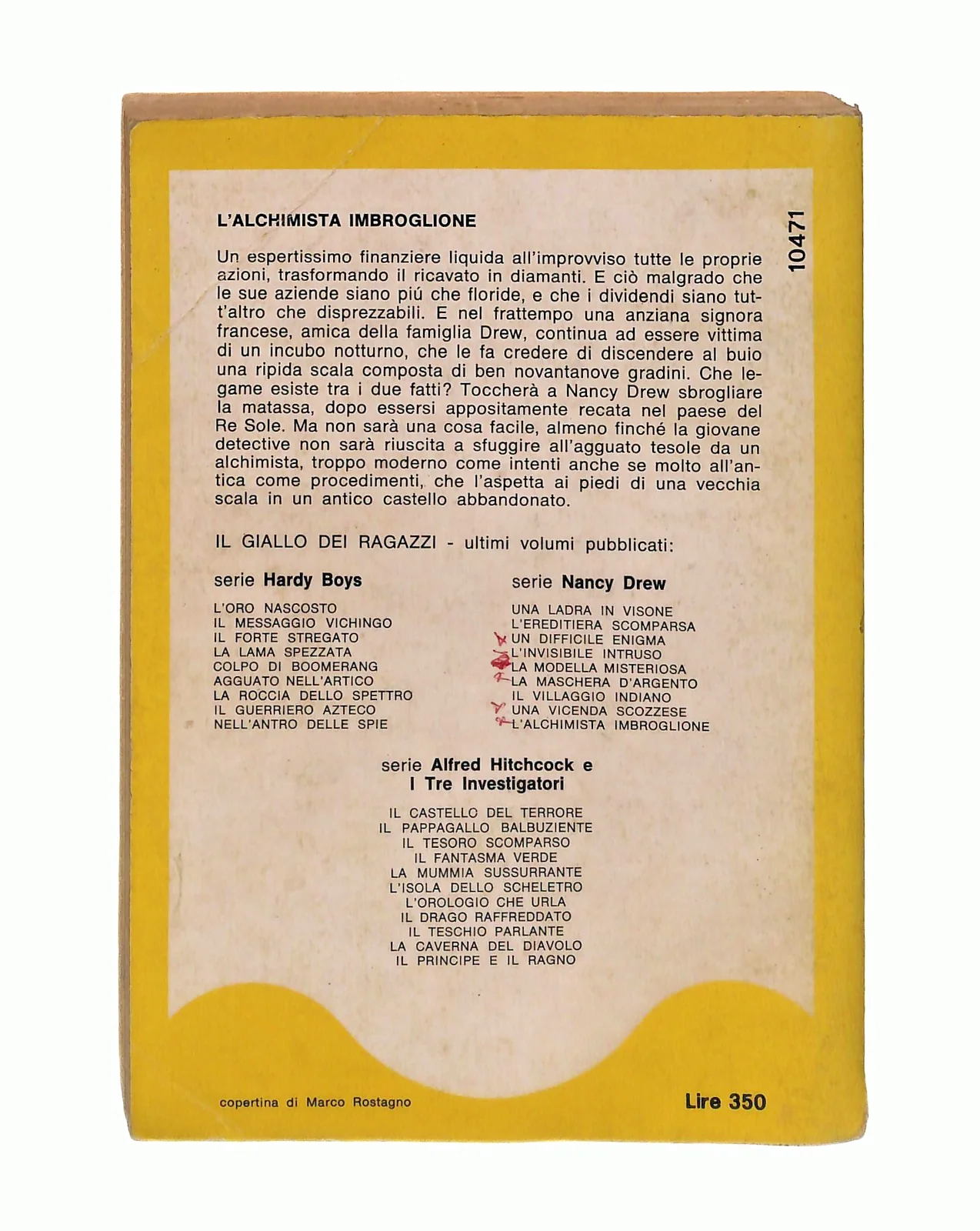 EBOND L Alchimista Imbroglione Keene Giallo Ragazzi Mondadori Libro LI048699 - Image 2