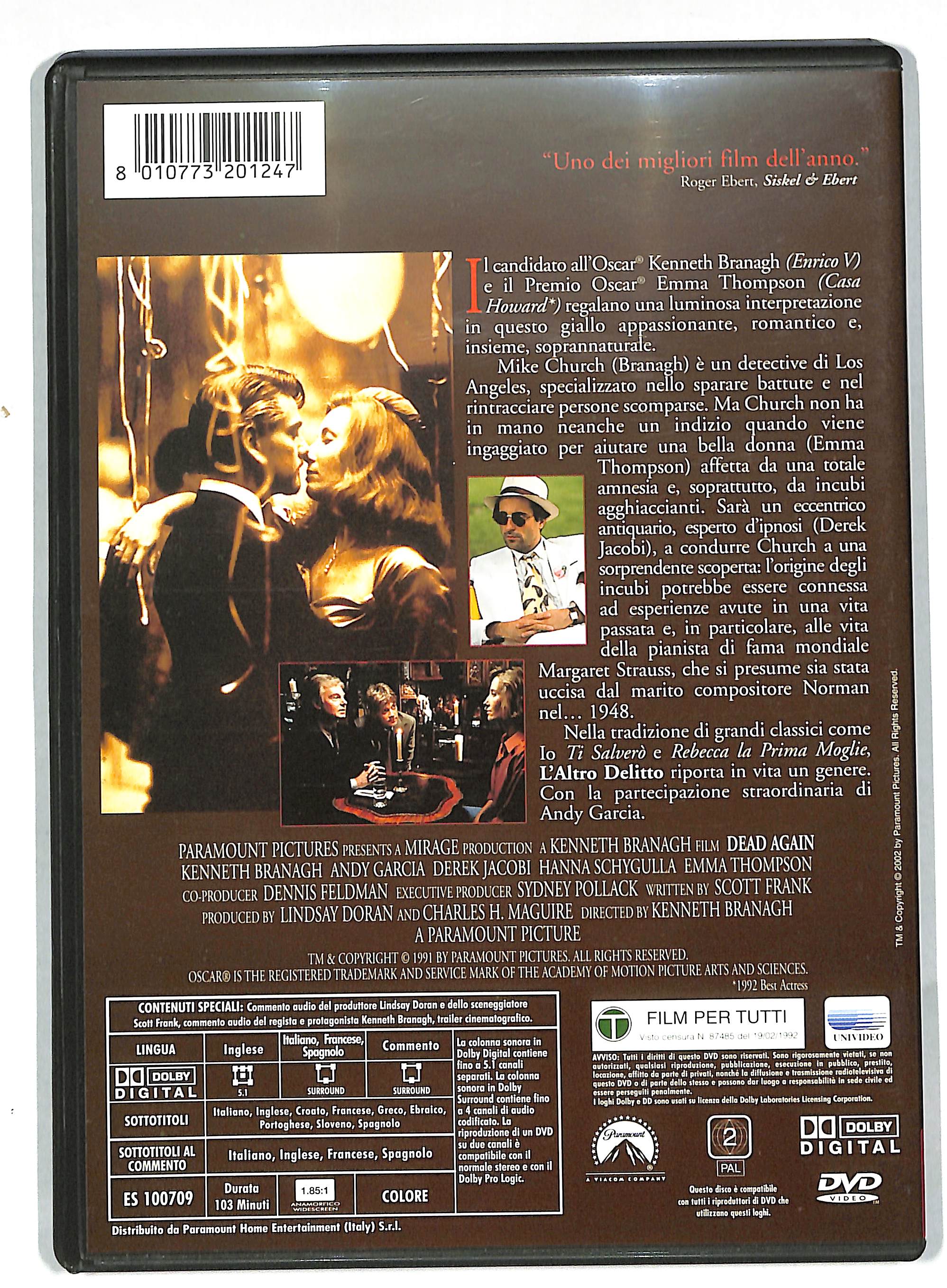 EBOND L'altro Delitto DVD DB731610 - Image 2