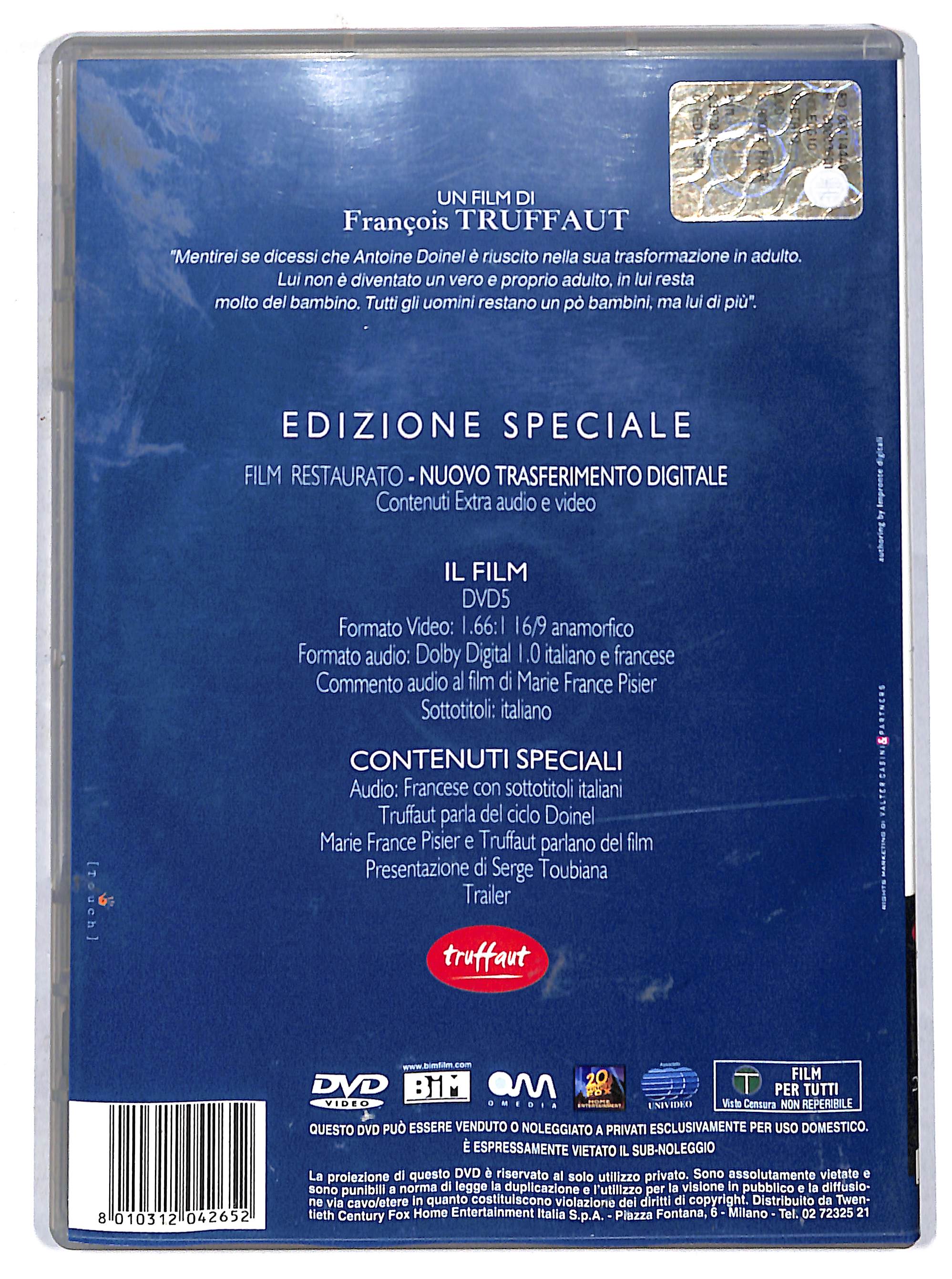 EBOND L'amore Fugge Di Francois Truffaut Edizione Speciale DVD DB749761 - Image 2