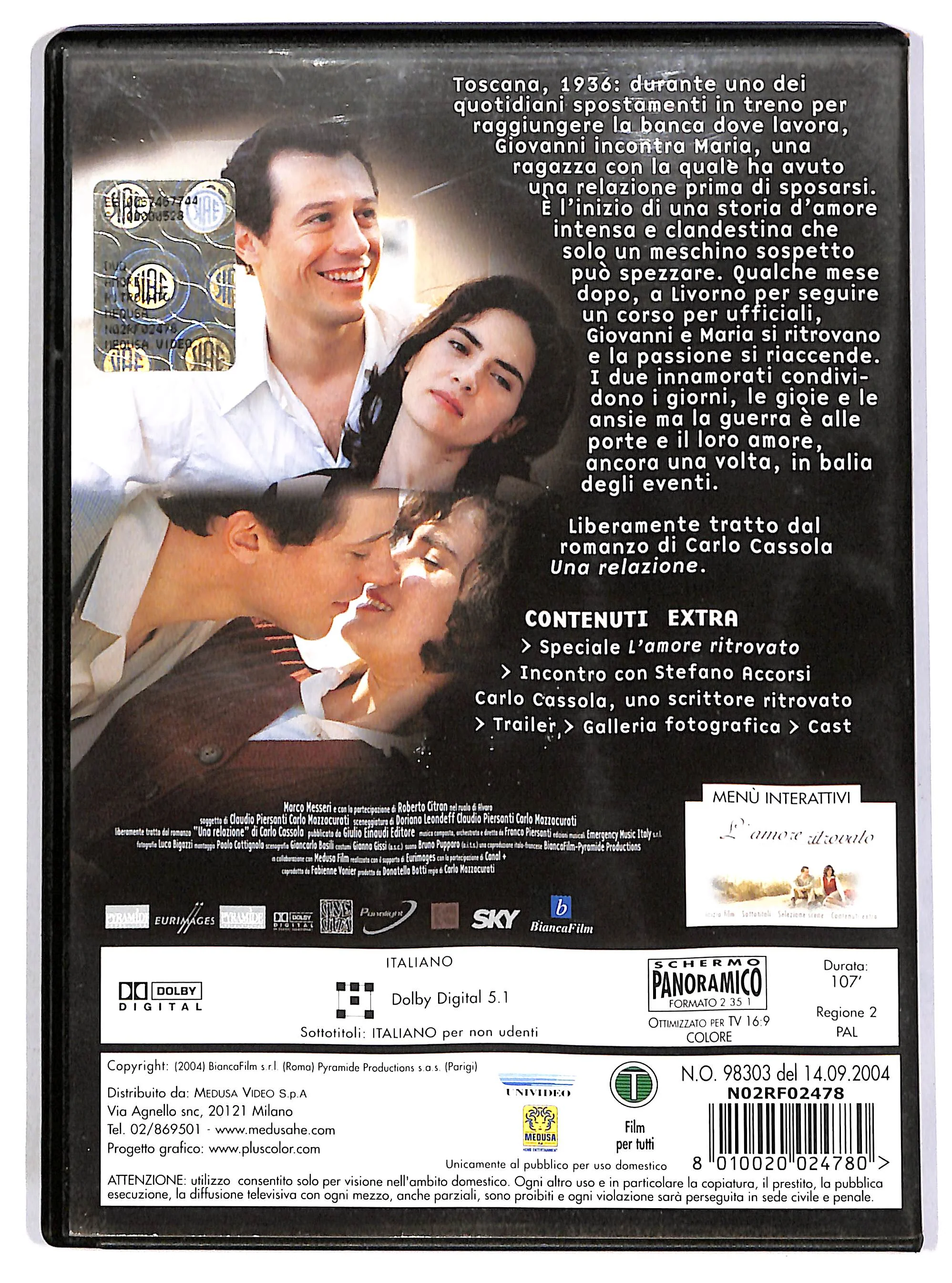 EBOND L'amore ritrovato NOLEGGIO DVD DB742123 - Image 2