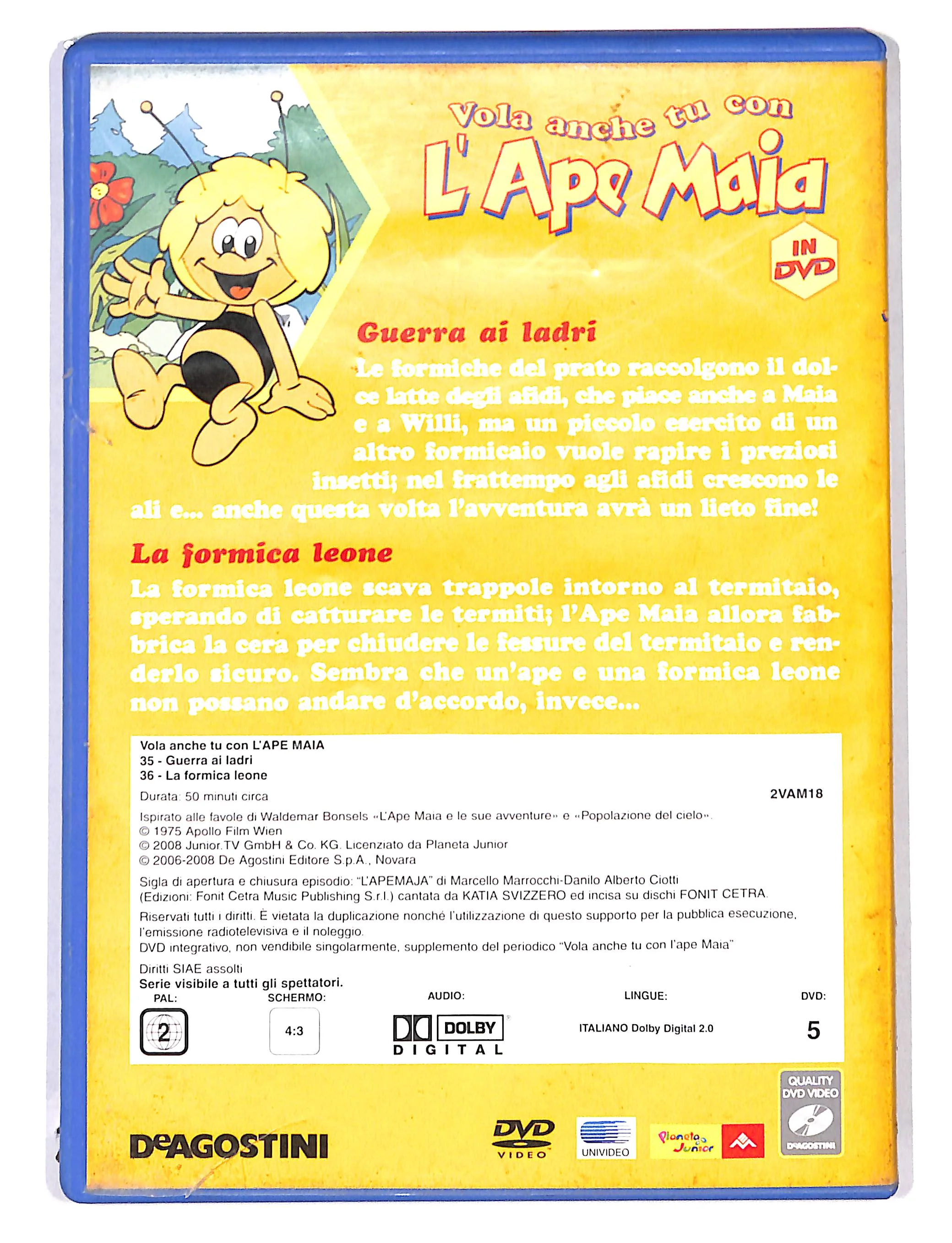 EBOND L'ape Maia - guerra ai ladri vol.18 EDITORIALE DVD DB700222 - Image 2