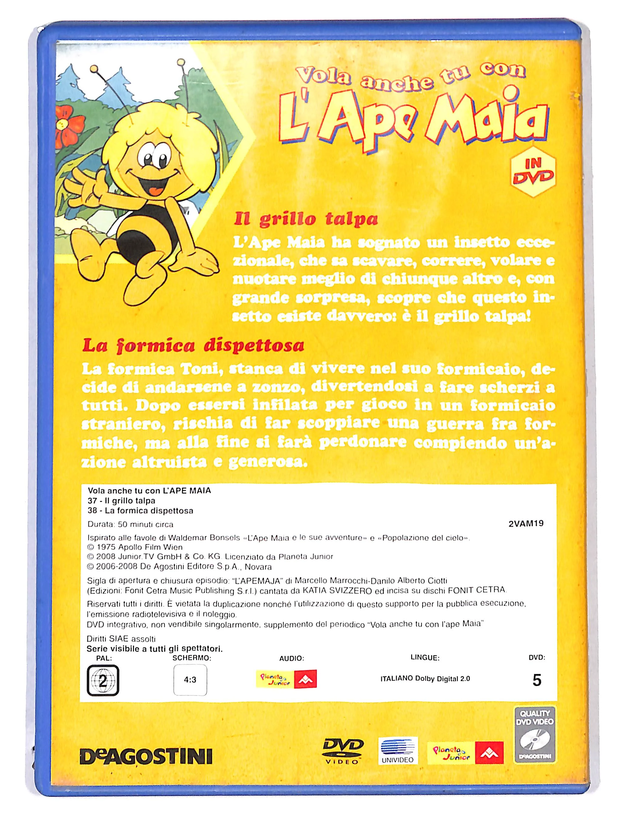 EBOND L'ape Maia - Il grillo talpa vol.19 EDITORIALE DVD DB700237 - Image 2