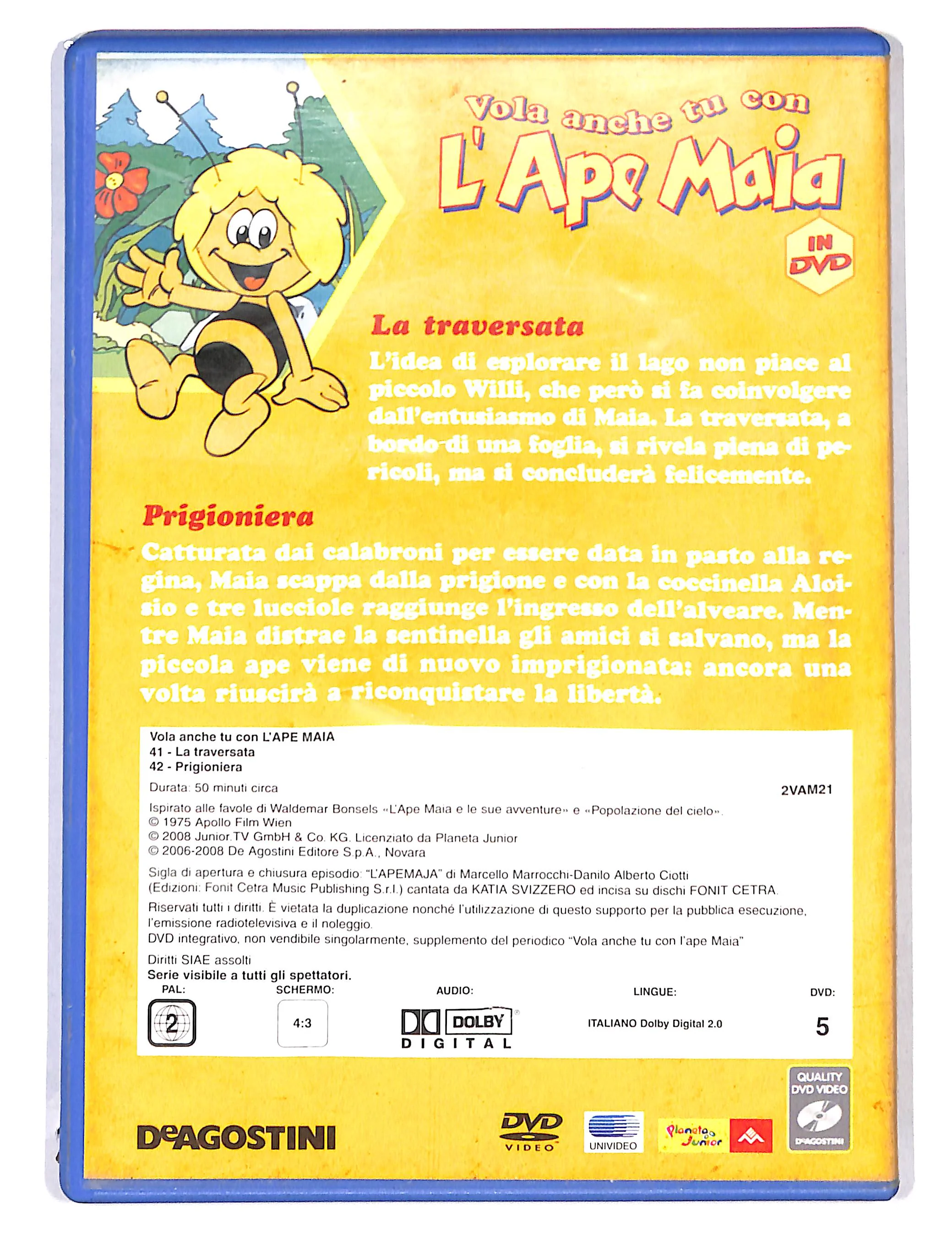 EBOND L'ape Maia - la traversata vol.21 EDITORIALE DVD DB700228 - Image 2