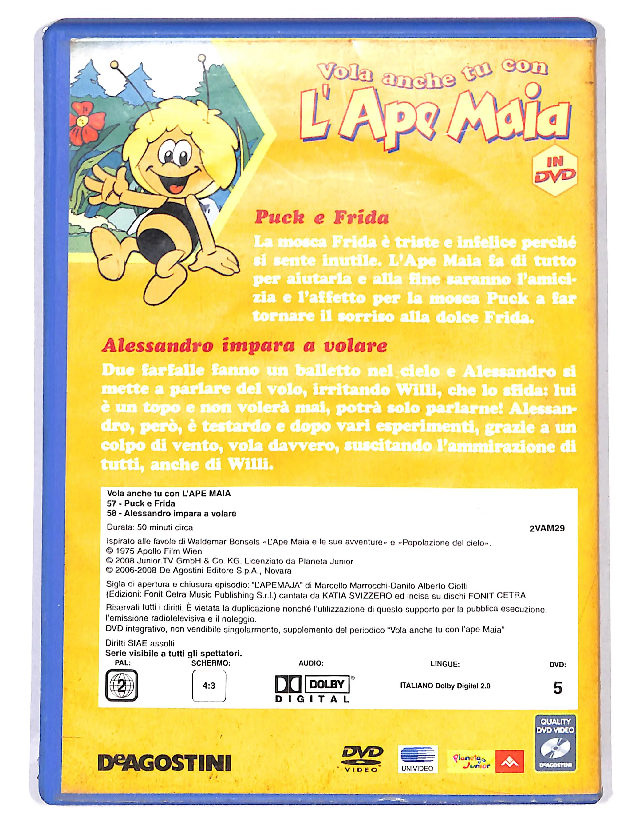 EBOND L'ape Maia - Puck e Frida vol.29 EDITORIALE DVD DB700225 - Image 2