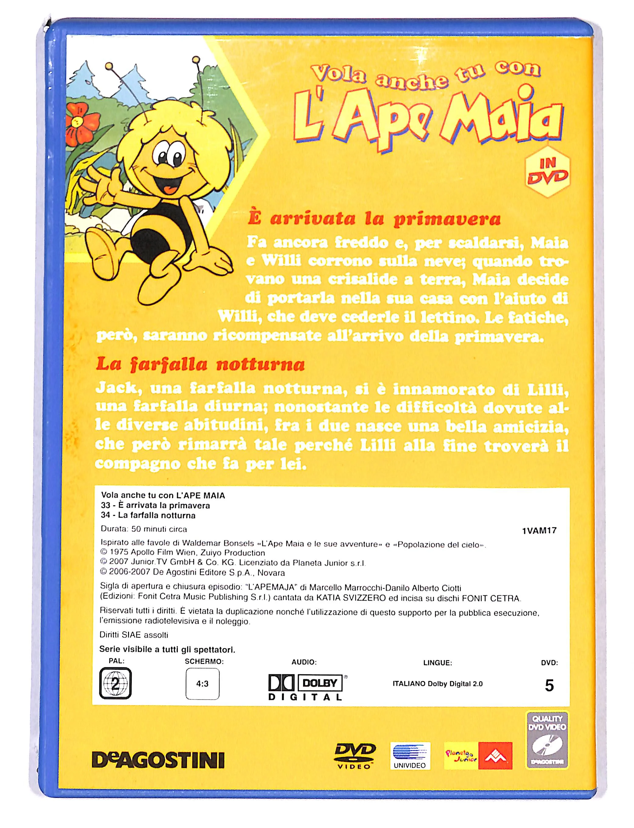 EBOND L'ape Maia vol.17 e arrivata la primavera EDITORIALE DVD DB754624 - Image 2