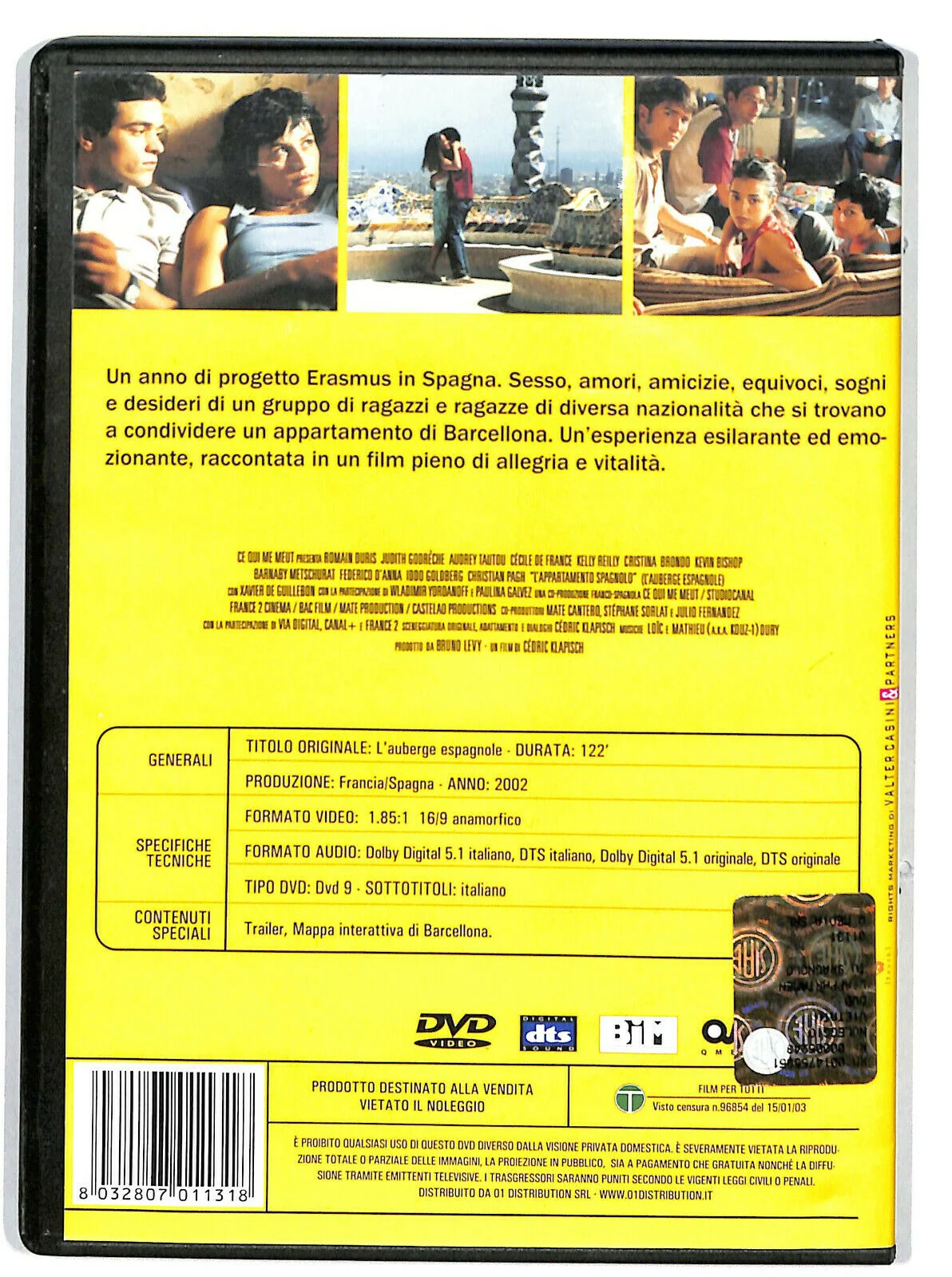 EBOND L'appartamento Spagnolo DVD DB729115 - Image 2