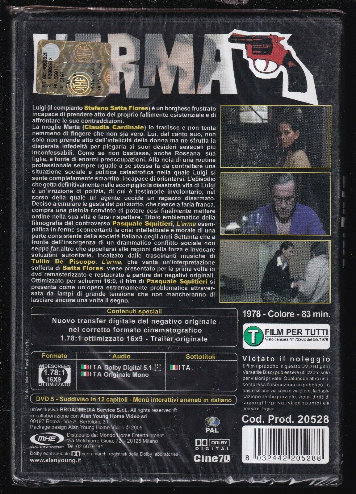 EBOND L'arma Con Claudia Cardinale DVD DB699153 - Image 2