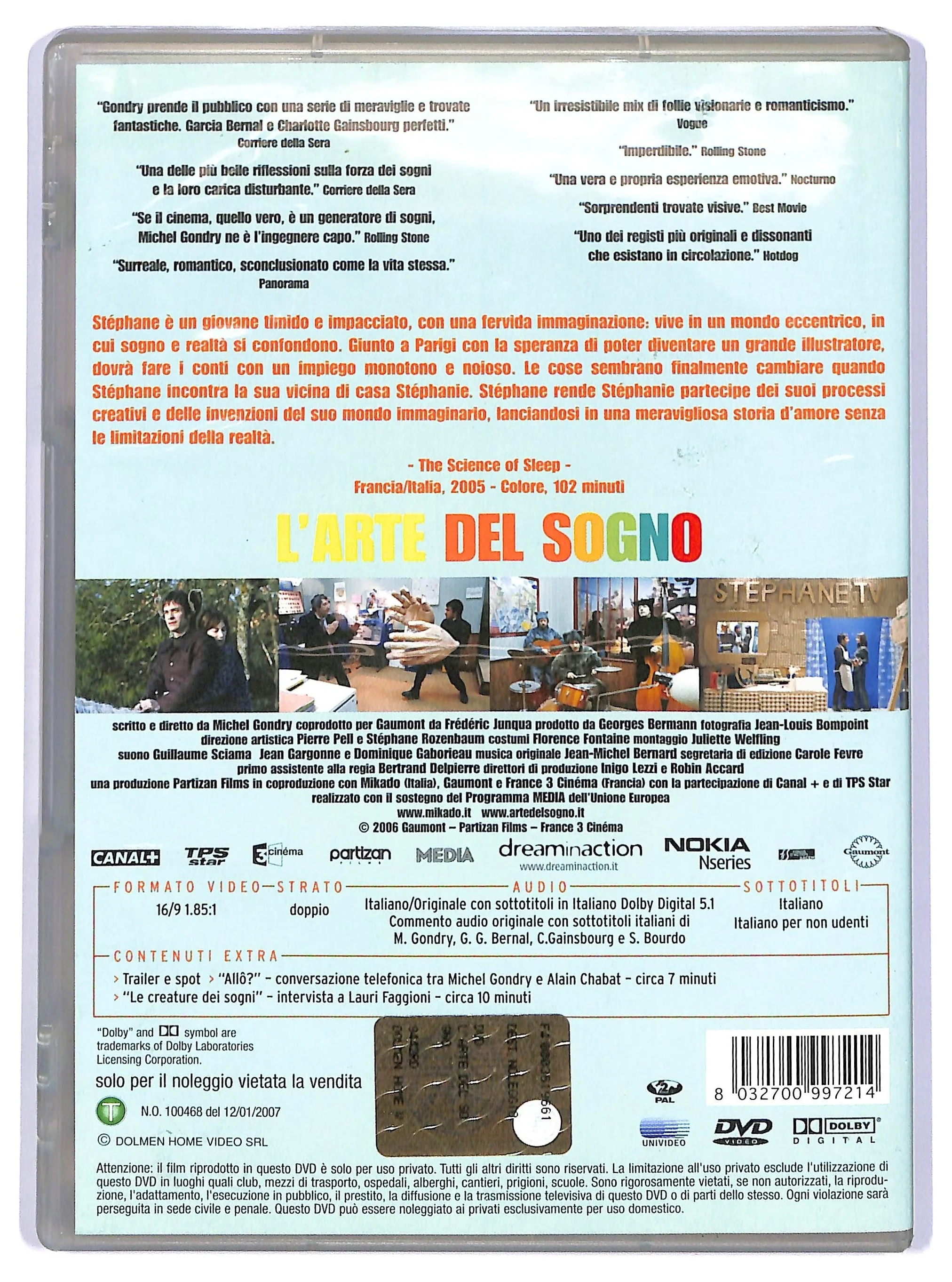 EBOND L'arte del sogno NOLEGGIO DVD DB752843 - Image 2
