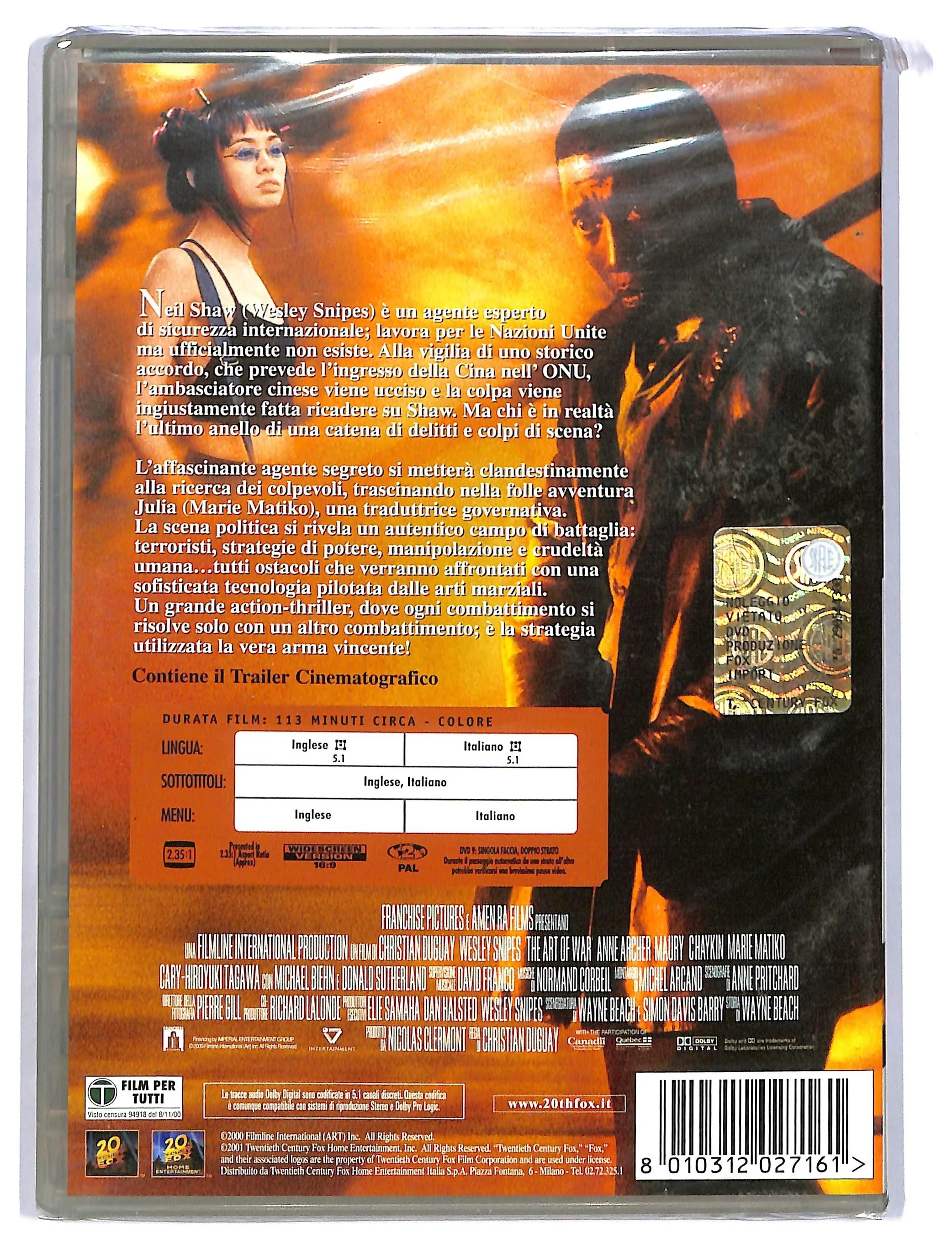 EBOND L'arte della guerra DVD DB740643 - Image 2