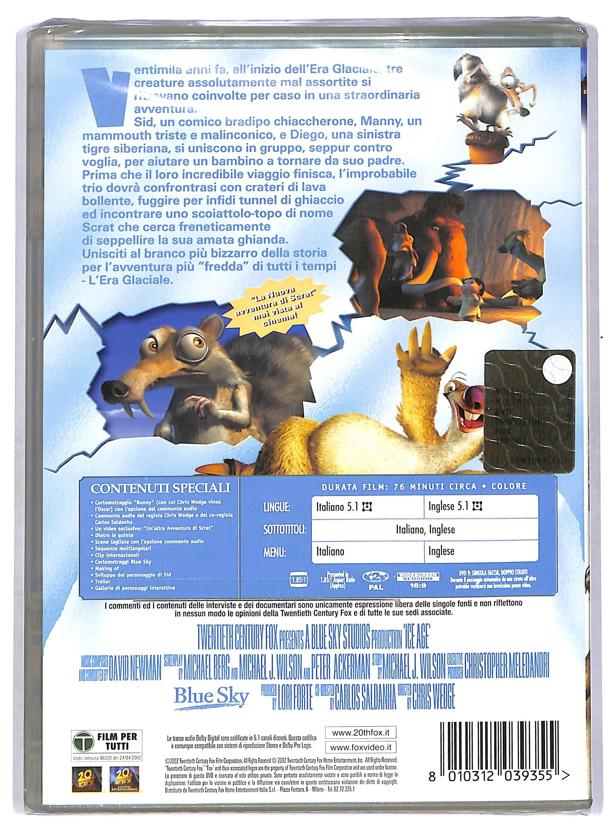 EBOND L'era glaciale NOLEGGIO DVD DB745801 - Image 2