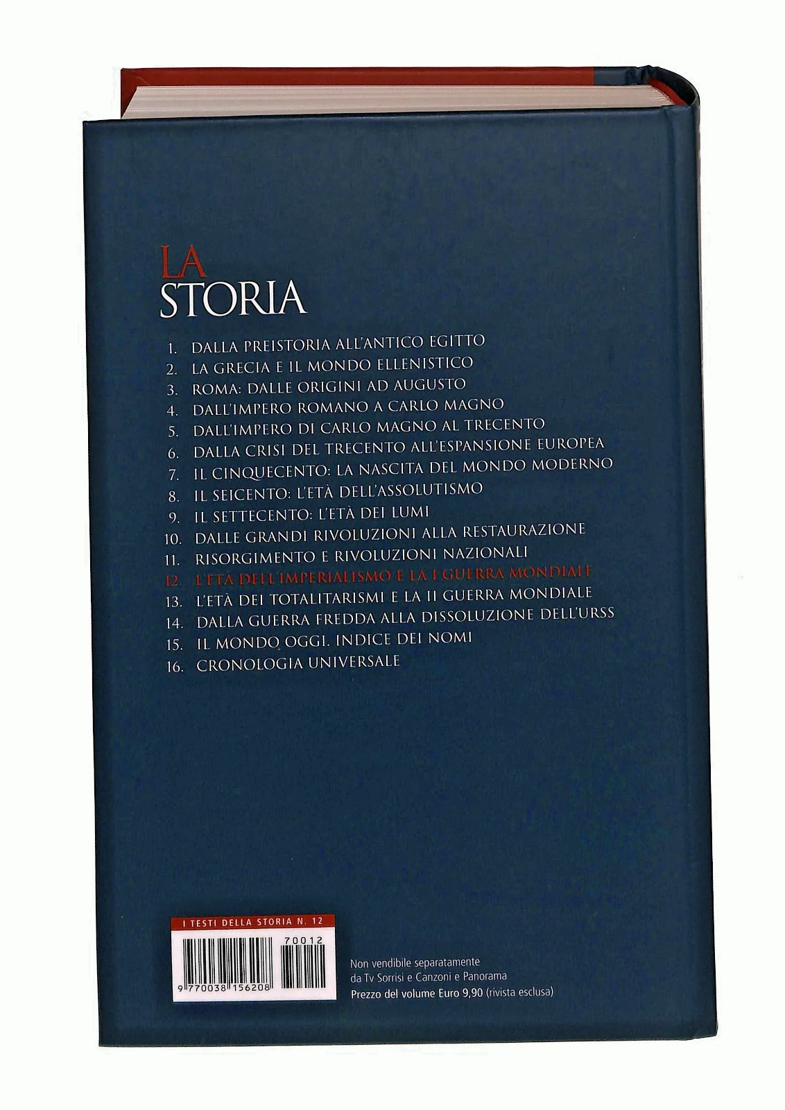 EBOND L Eta Dell Imperialismo e La I Guerra Mondiale La Storia 12 Libro LI047626 - Image 2