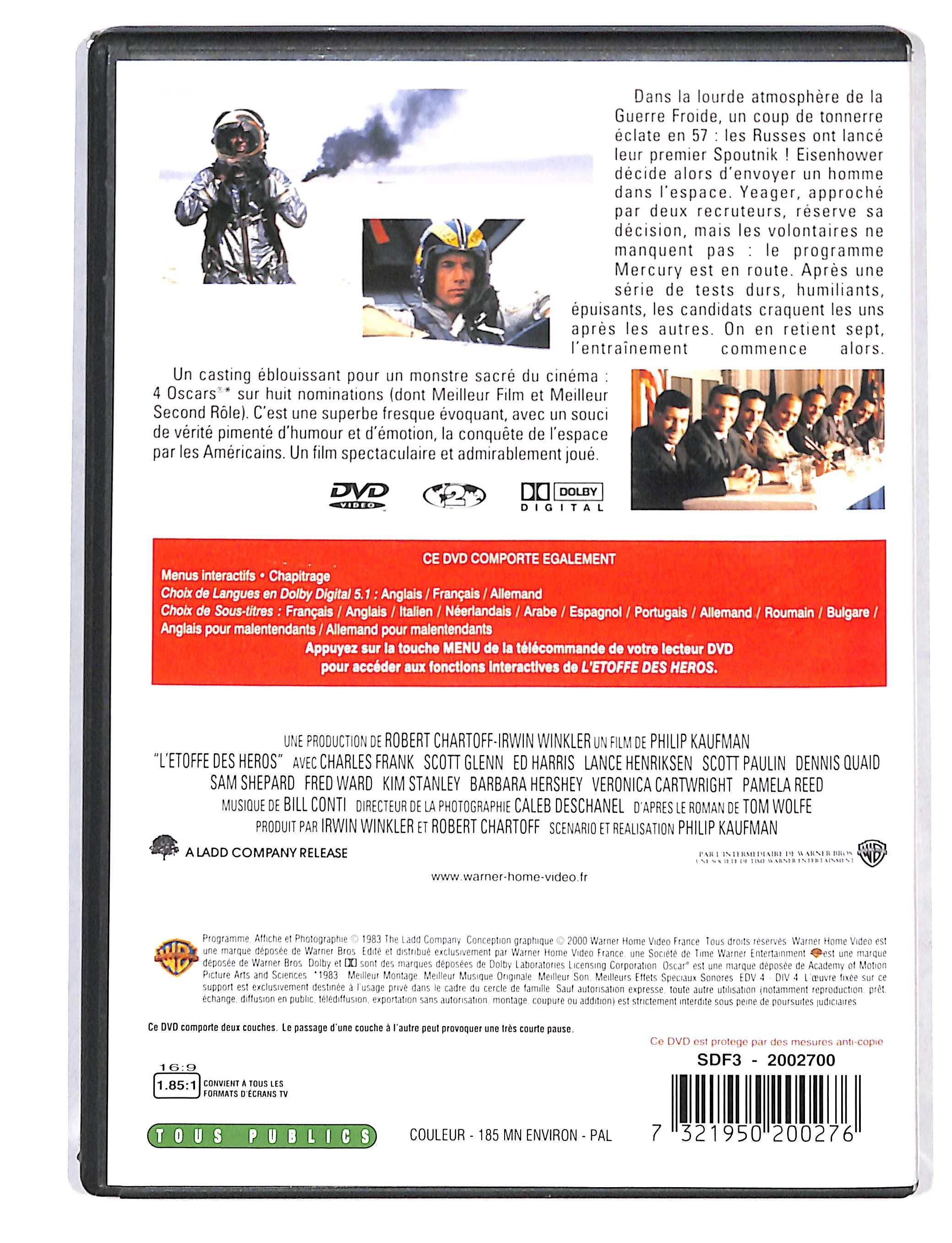 EBOND L'Etoffe des heros Edizione Francia DVD DB692716 - Image 2