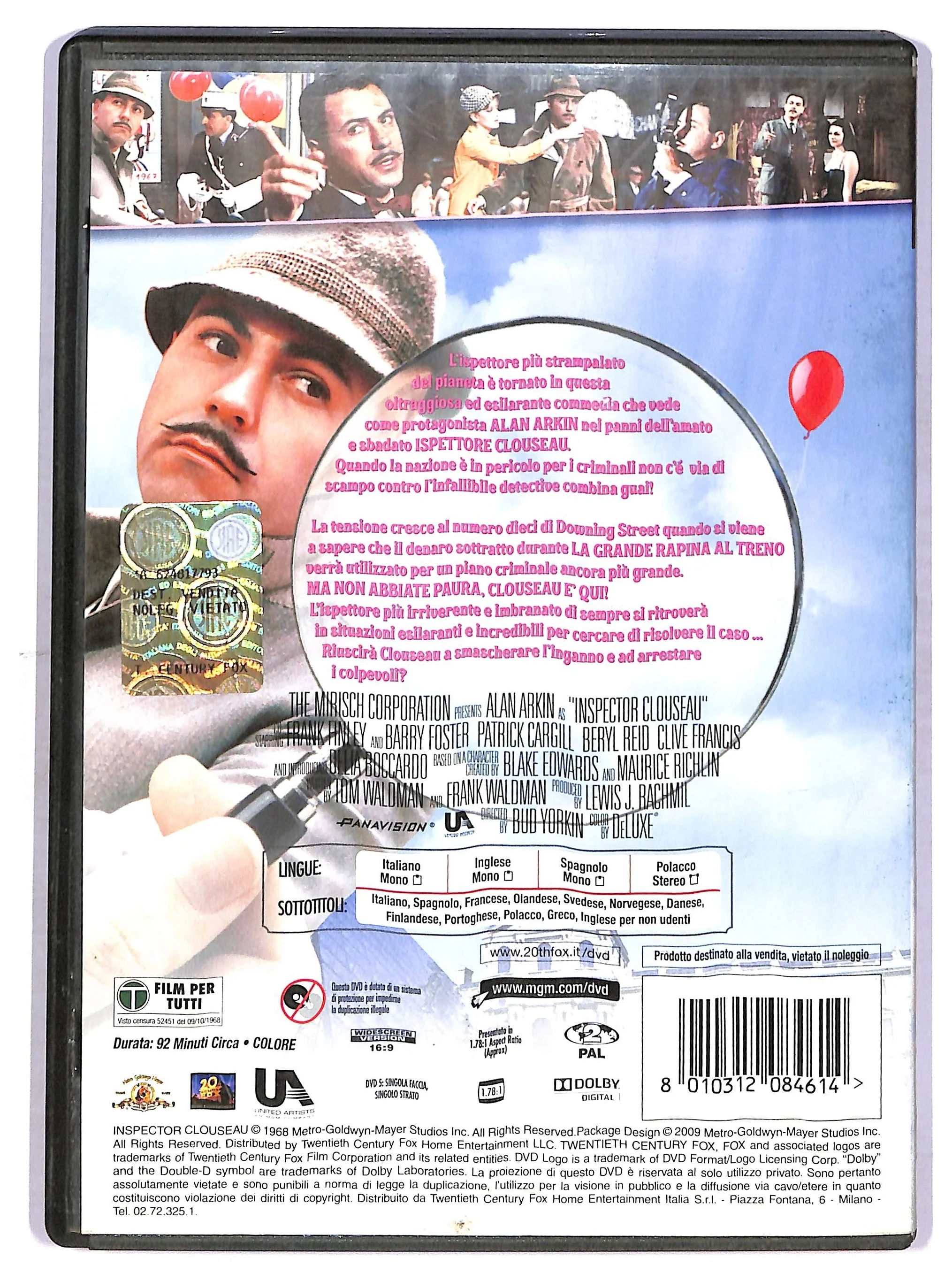 EBOND L'Infallibile Ispettore Clouseau DVD DB693325 - Image 2