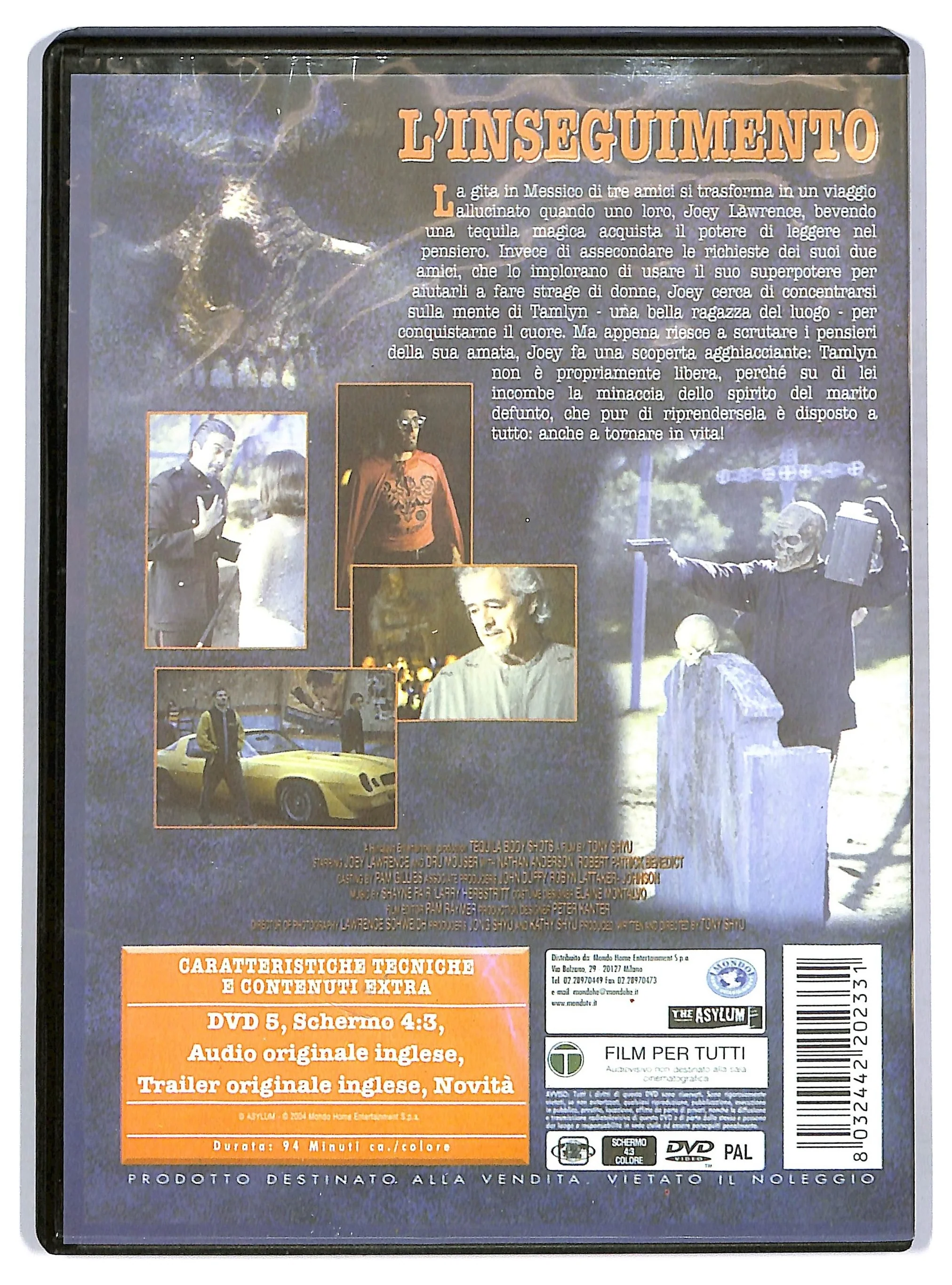 EBOND L'Inseguimento DVD DB690132 - Image 2