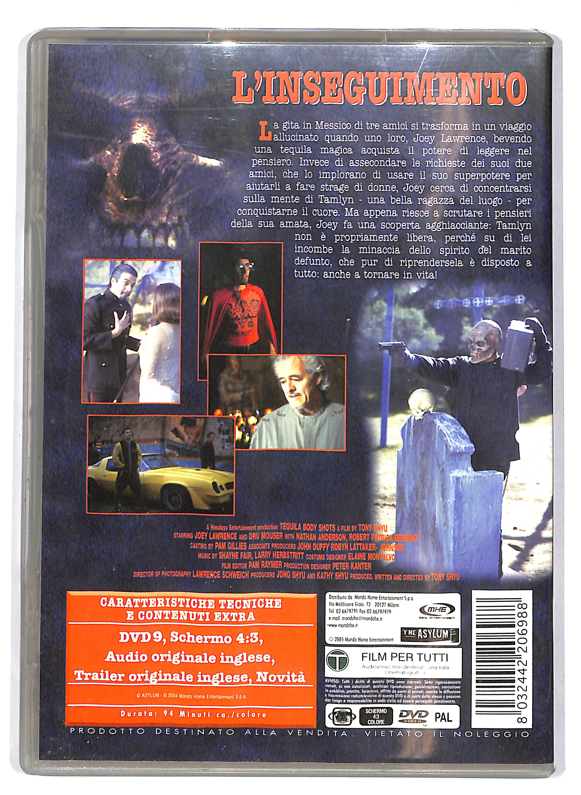 EBOND L'inseguimento EDITORIALE DVD DB764407 - Image 2