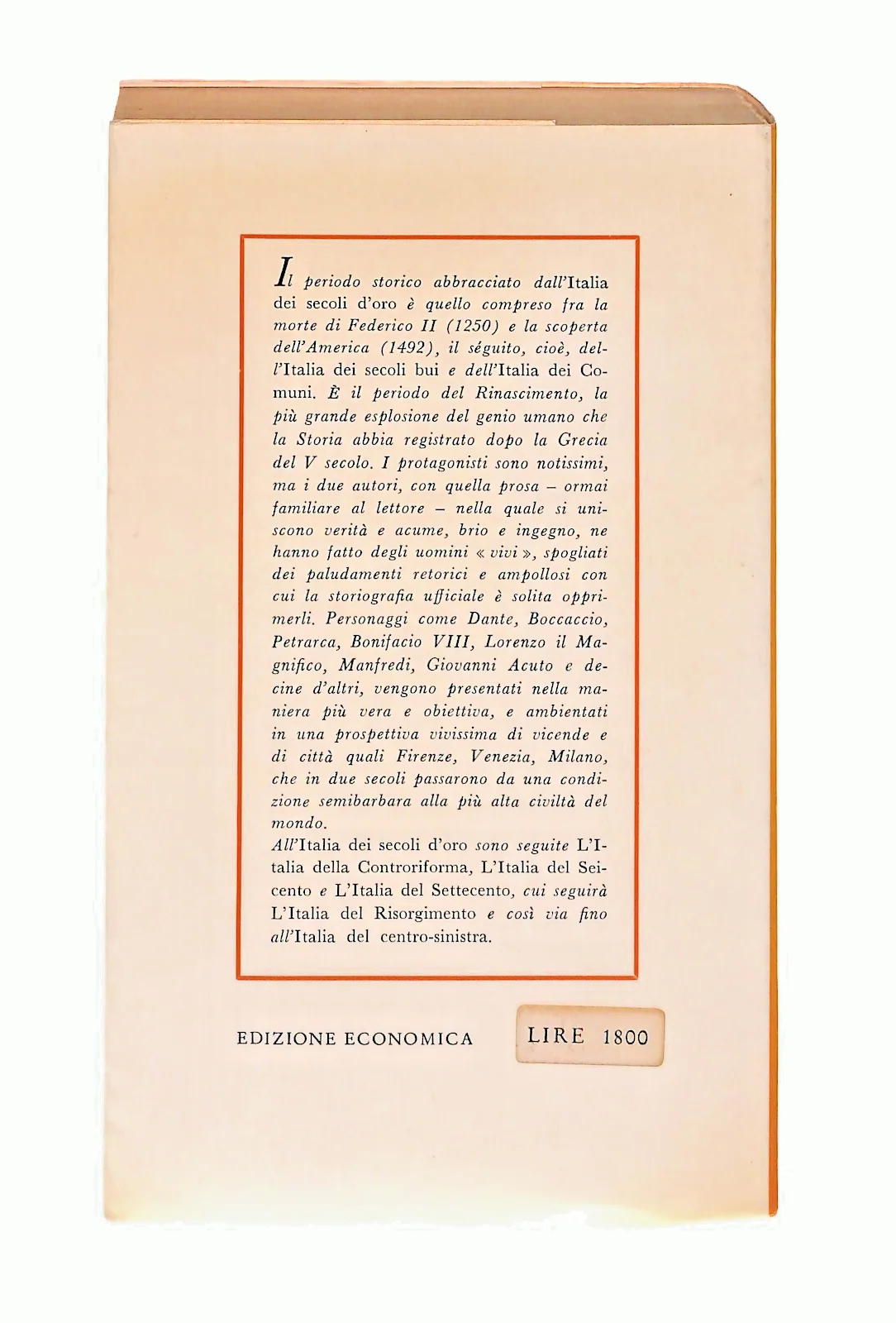 EBOND L Italia Dei Secoli d Oro Montanelli Gervaso Rizzoli 1971 Libro LI047261 - Image 2