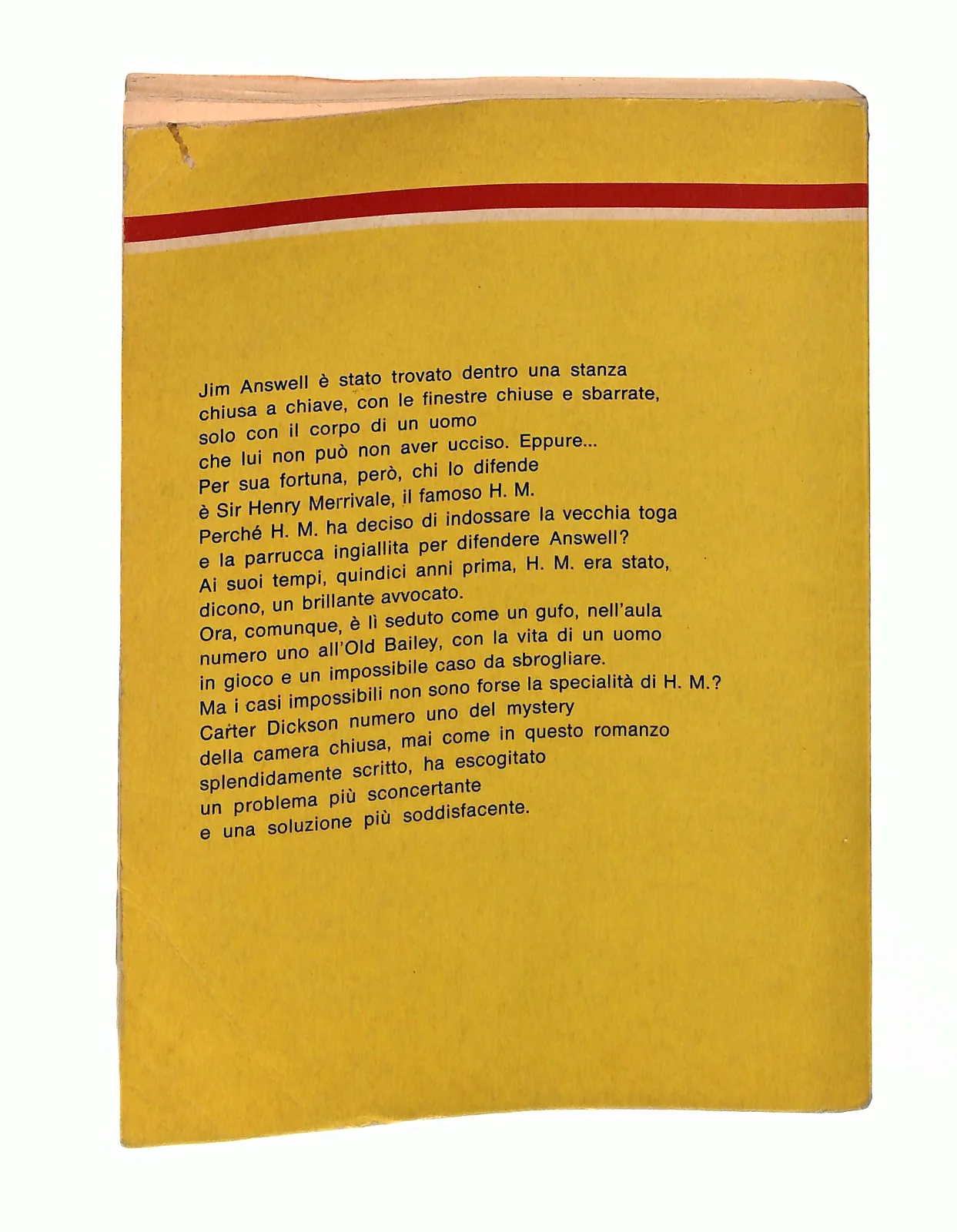 EBOND L Occhio Di Giuda C Dickson Giallo Mondadori 1974 Libro LI048923 - Image 2