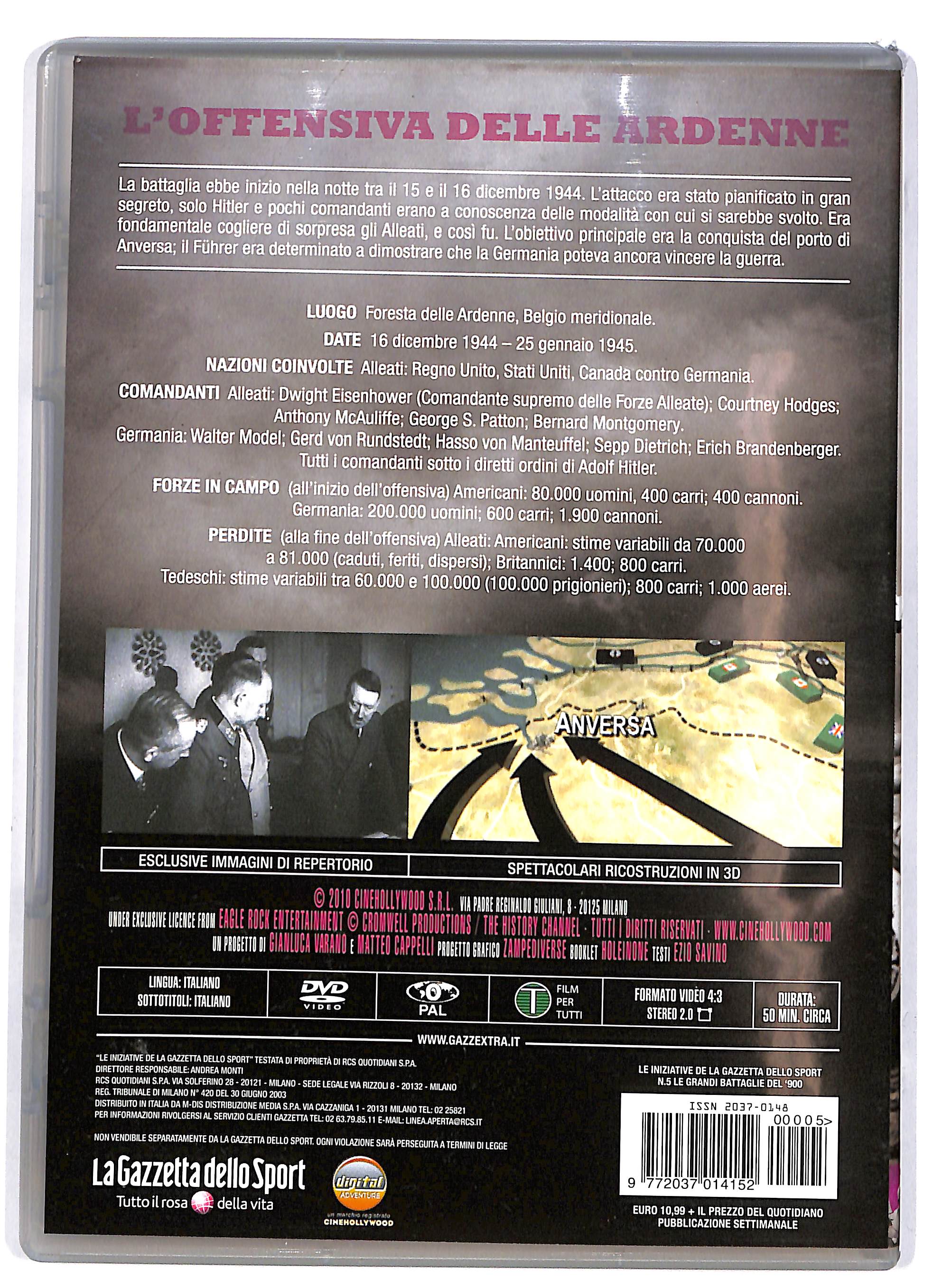 EBOND l'offensiva delle ardenne EDITORIALE DVD DB711159 - Image 2
