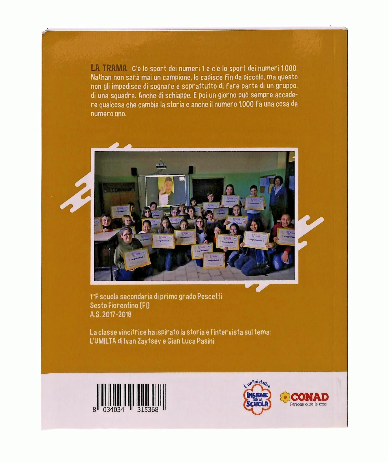 EBOND L Ultima Battuta Pasini Scrittori Di Classe Conad Libro LI049378 - Image 2