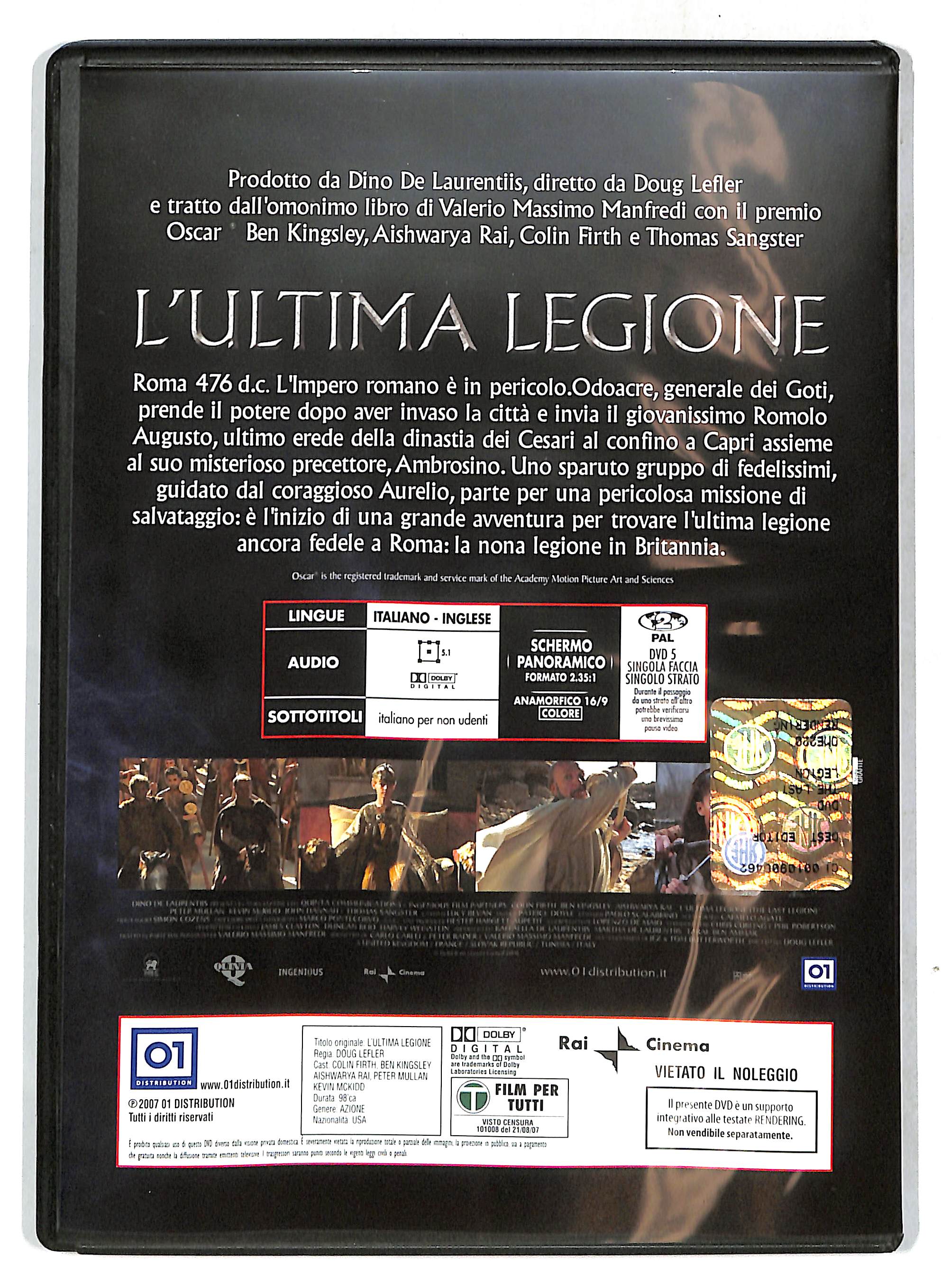 EBOND L'ultima Legione EDITORIALE DVD DB746934 - Image 2