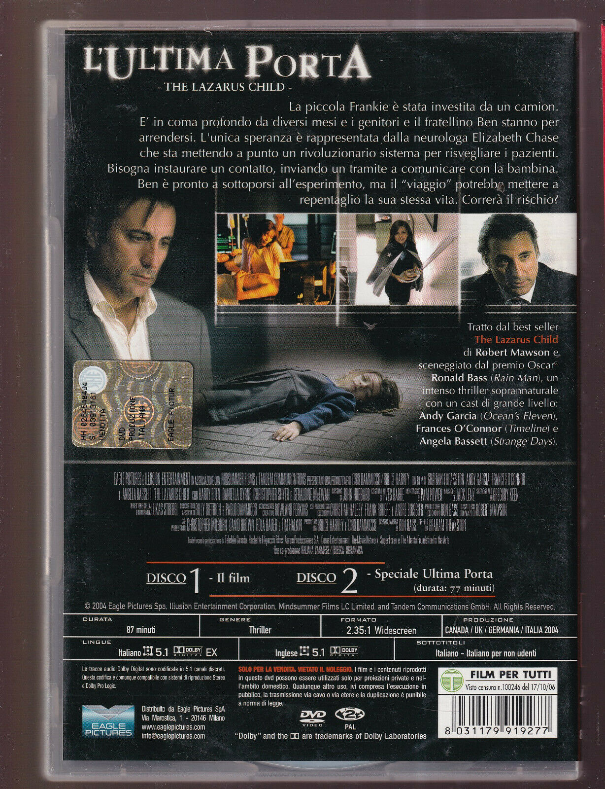 EBOND L'ultima Porta NOLEGGIO DVD DB726240 - Image 2